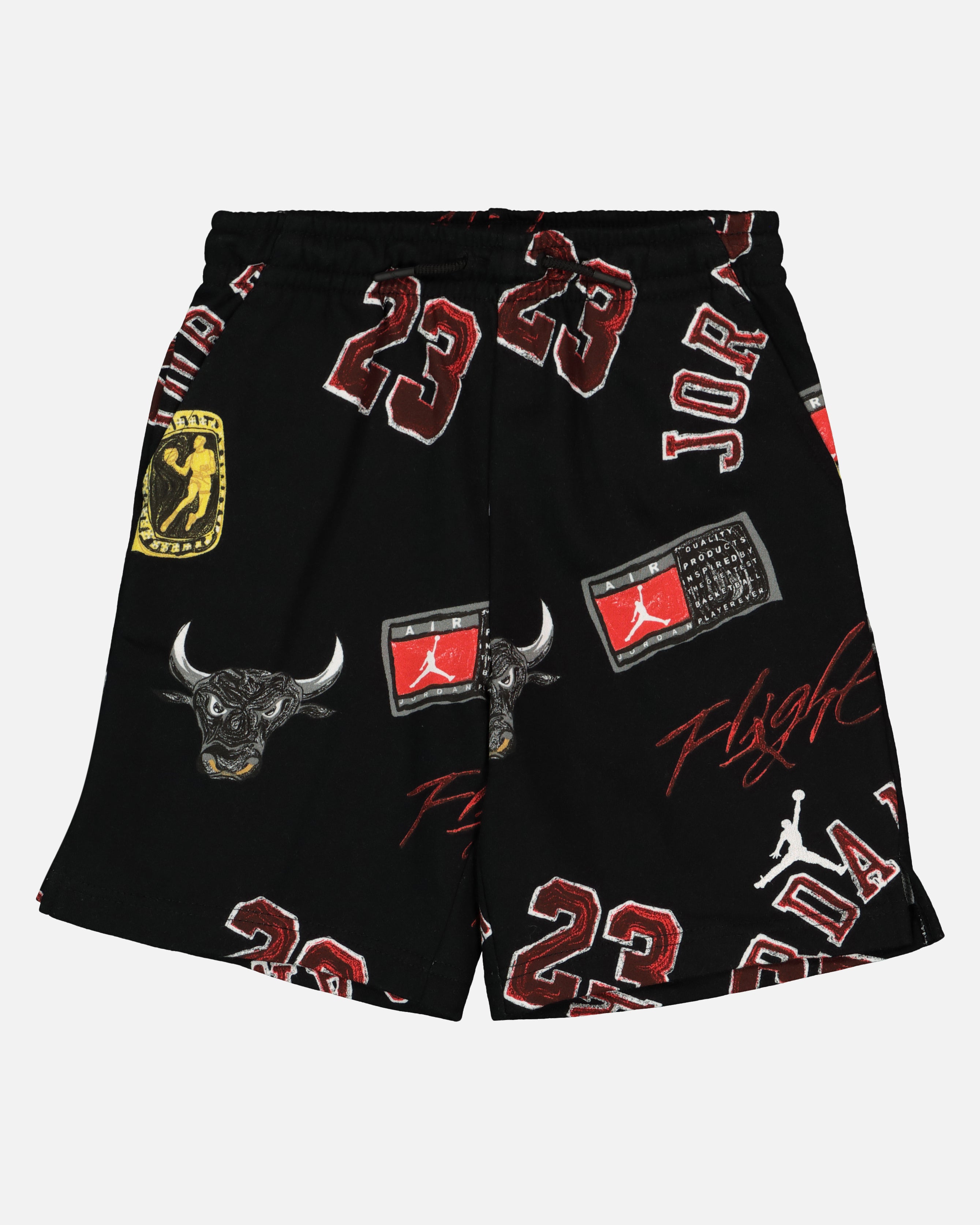Jordan Kids' Essentials AOP Shorts Black、mySite、zt4zffjzw