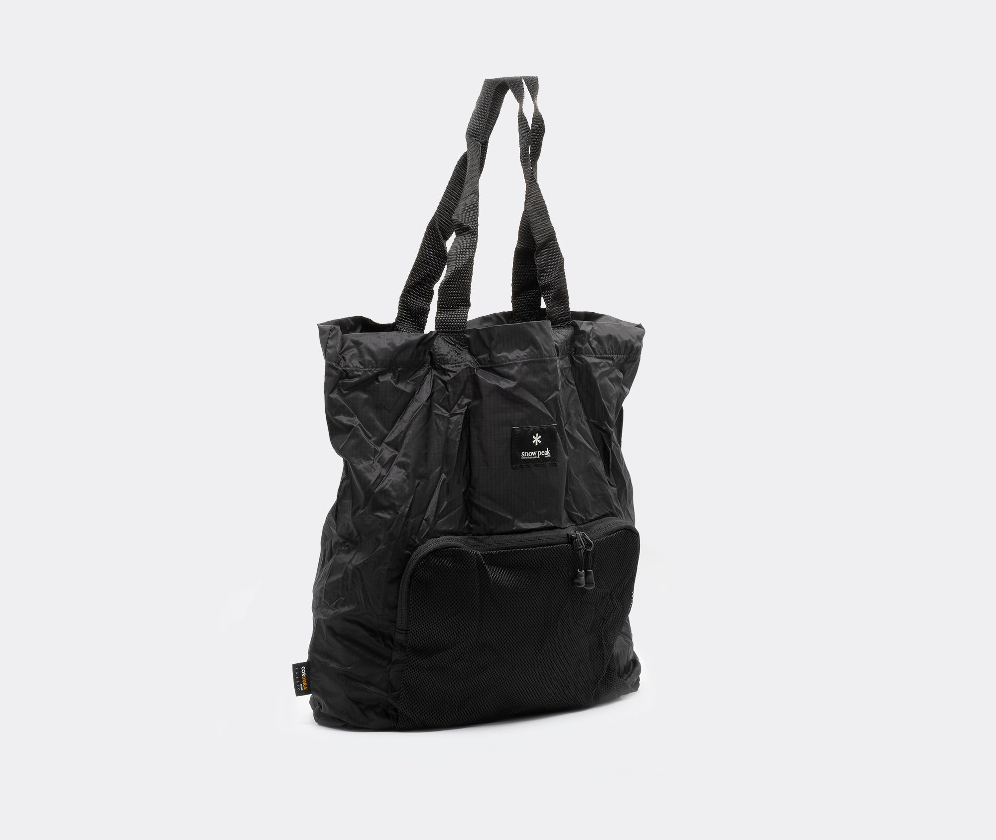 Packable Tote Bag Type 01 - Black、mySite、topwebapps