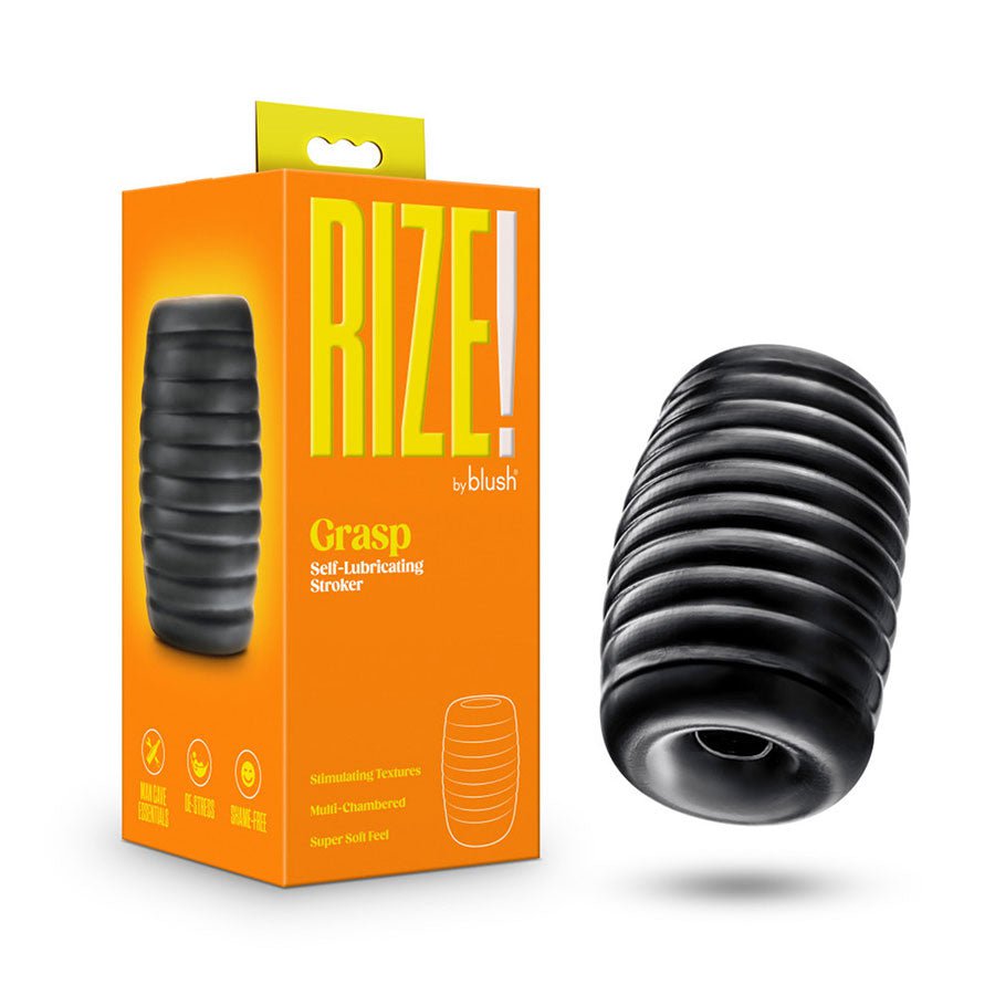 Rize Grasp Self-Lubricating Stroker Black、mySite、bottomscart
