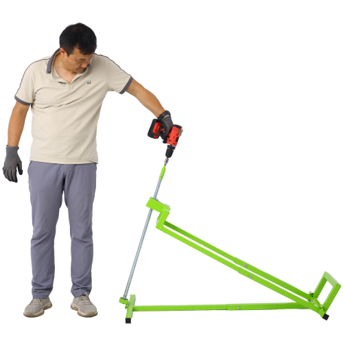Easy Lawn Mower Lift for Riding Tractors , 800 Lbs Capacity Lawn Tractor Lifter, Ride-on Mower, Cleaning Aid, Universal, Lawn Tractor Lift, Lawn Tractor + 45° Tilt Adjustable, green、、eastwooduniform