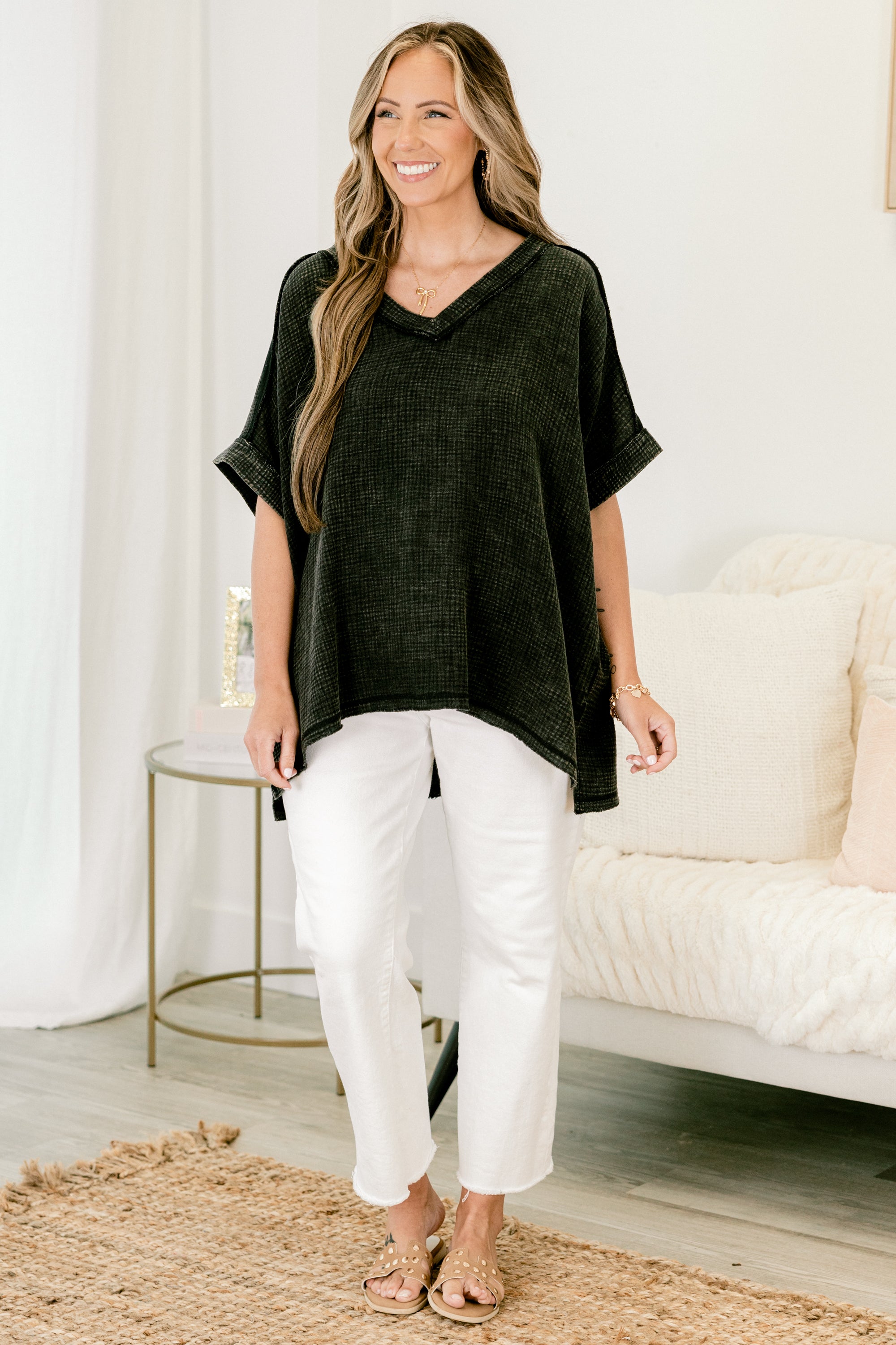  Love Like You Mean It Top, Ash Black、mySite、justintrudeaud