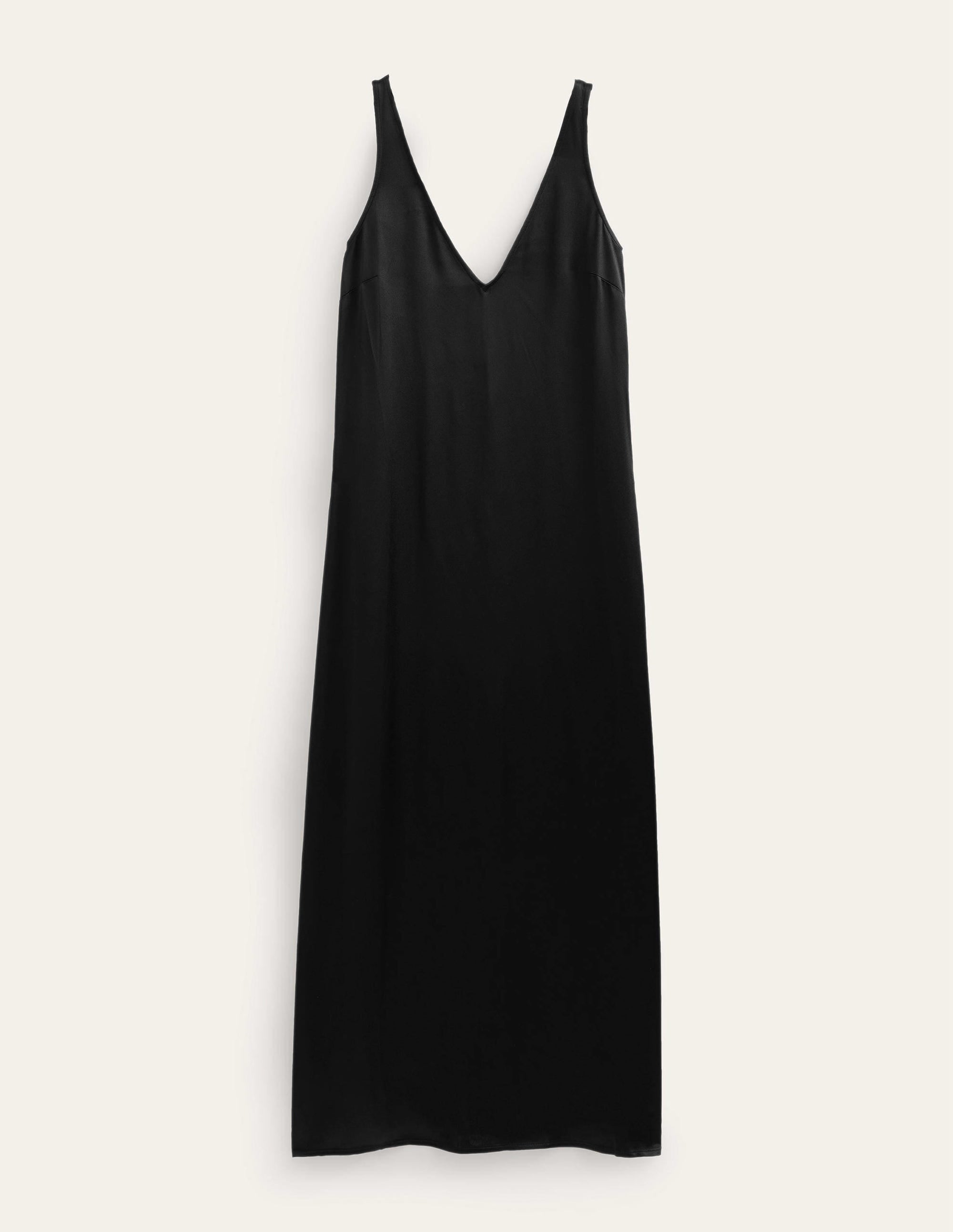  Satin Slip Maxi Dress-Black、mySite、ashleygrahame