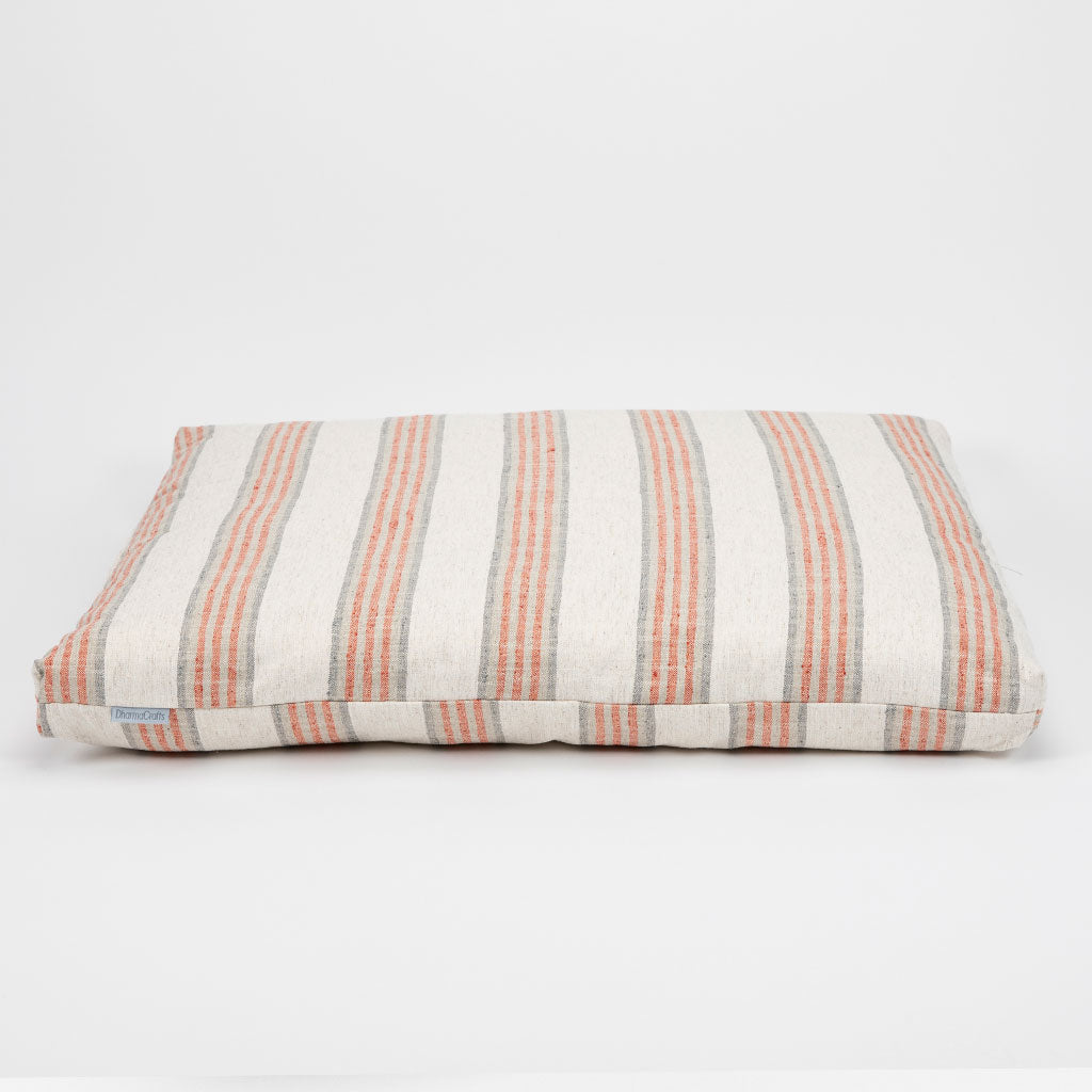Coral Stripe Zafu Zabuton Set、mySite、topwebapps