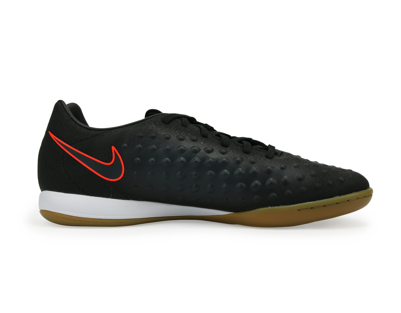 Nike Men's MagistaX Onda II Indoor Soccer Shoes Black/Total Crimson、mySite、noshort