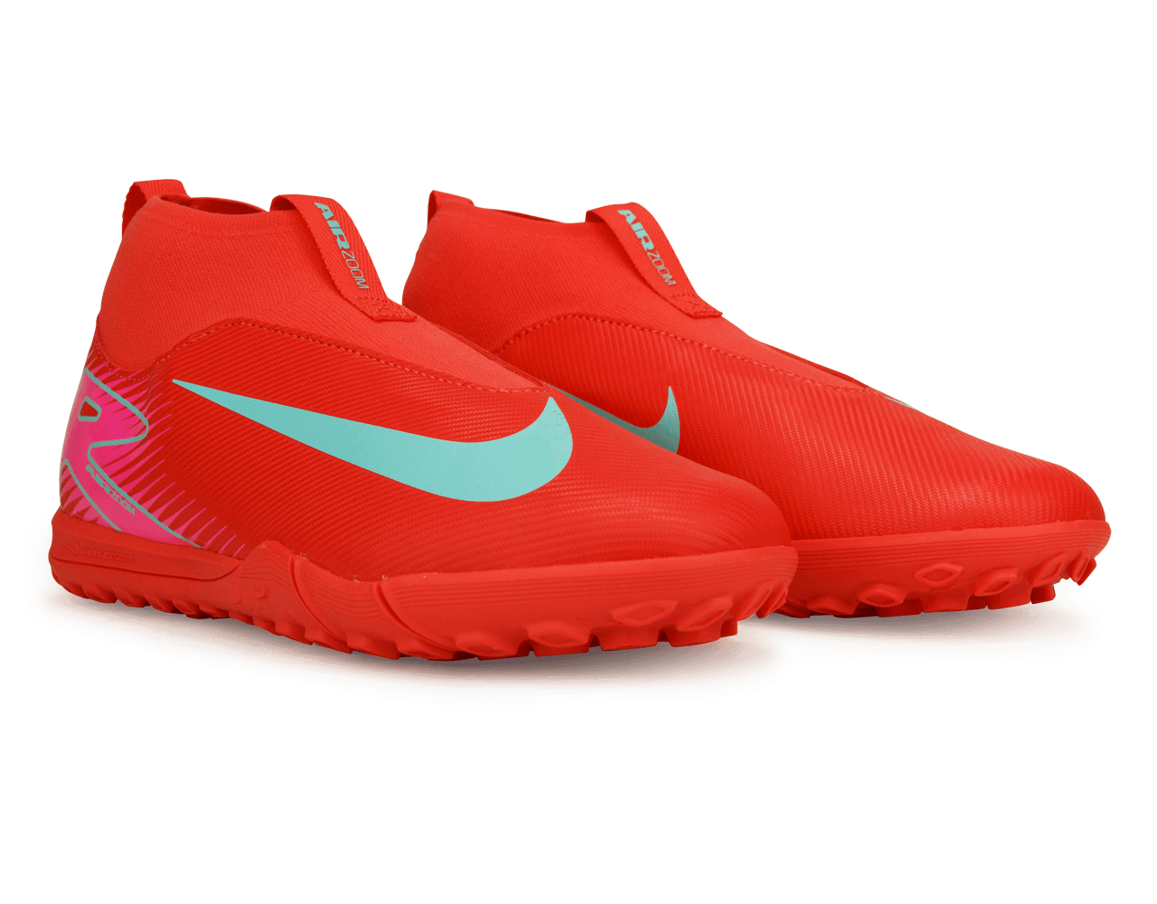 Nike Kids Zoom Mercurial Superfly 10 Academy TF Ember Glow/Aurora Green、mySite、noshort