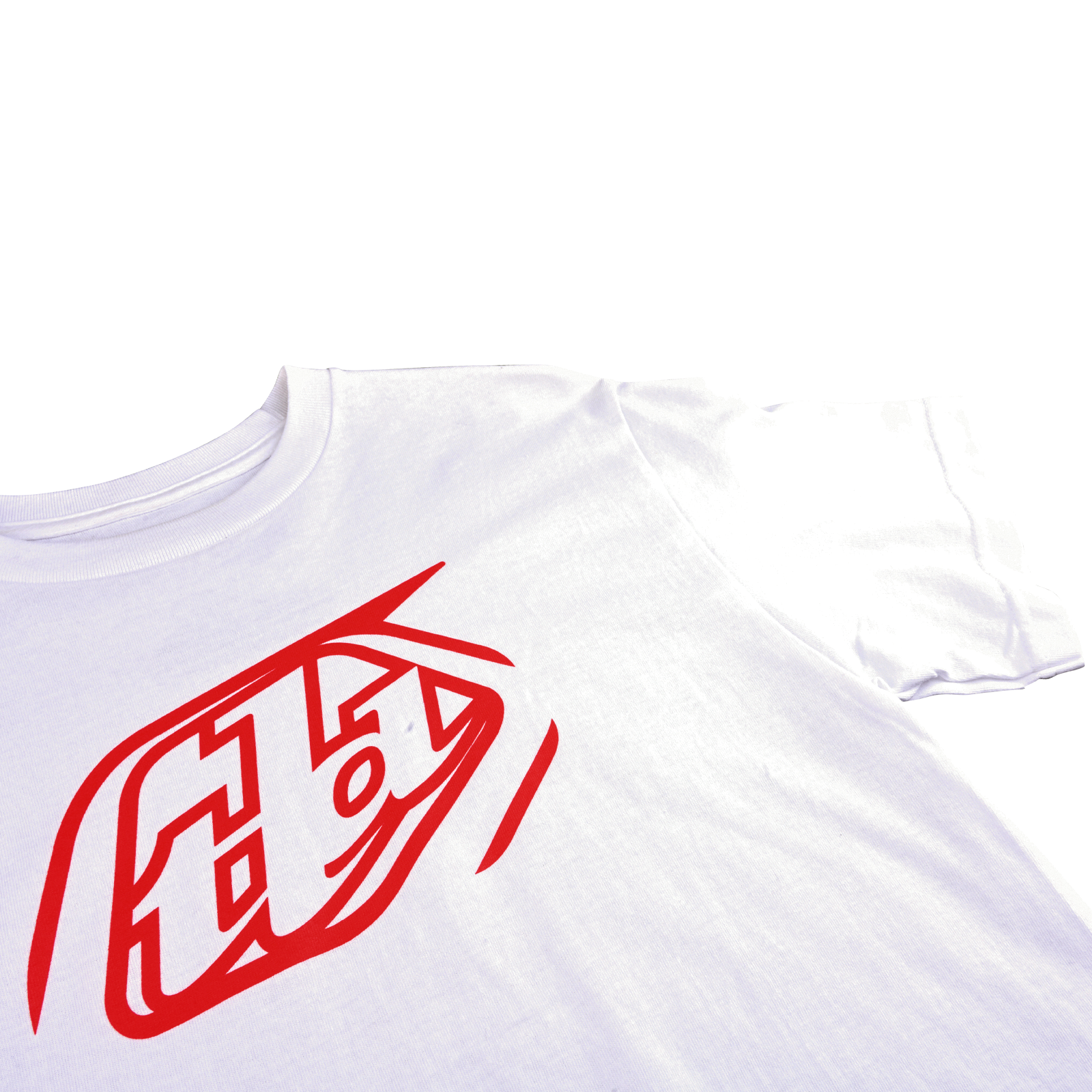 Youth Short Sleeve Tee Cropped Badge White、mySite、dreamappss