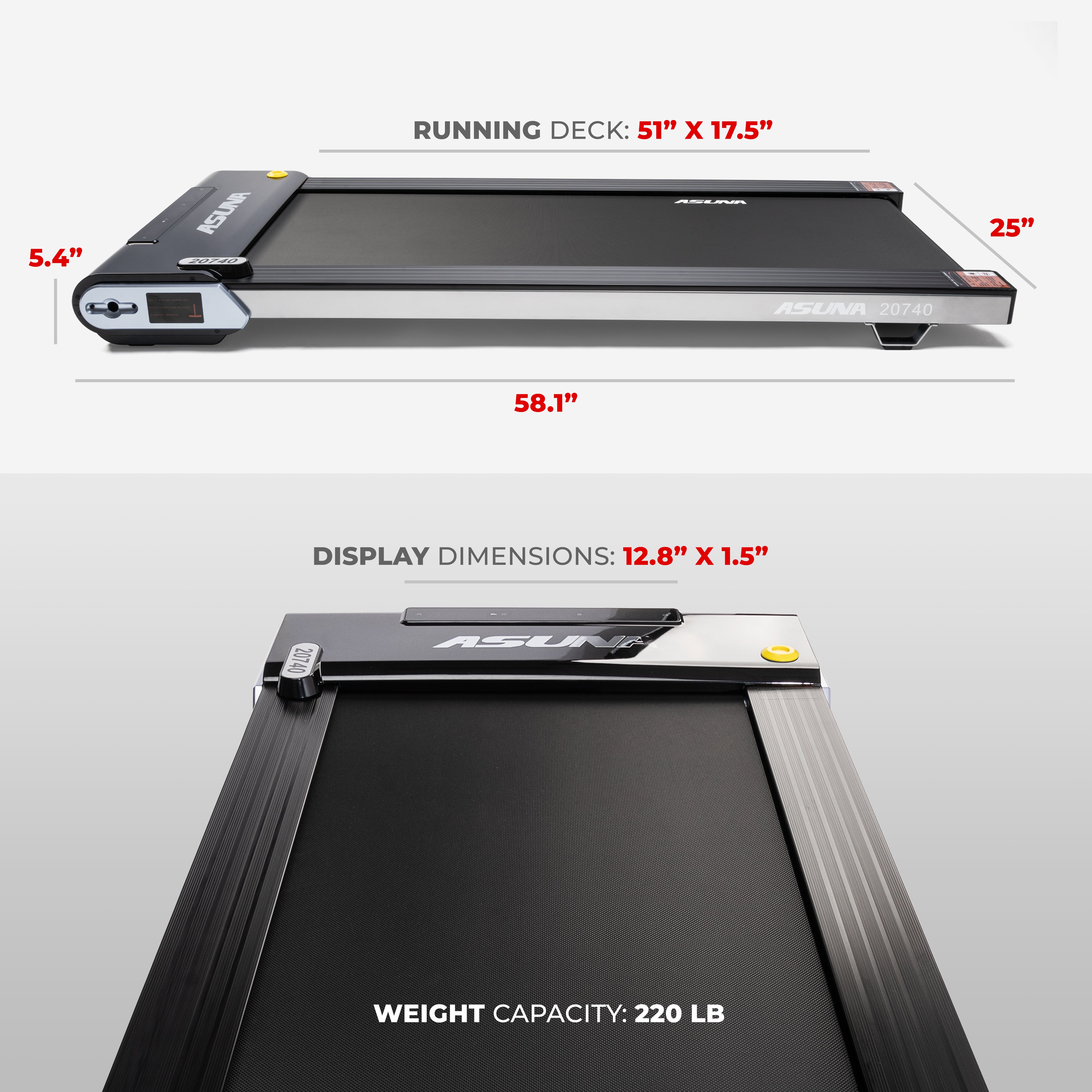  TreadPad® Slim Under Desk Treadmill、mySite、ghnorth