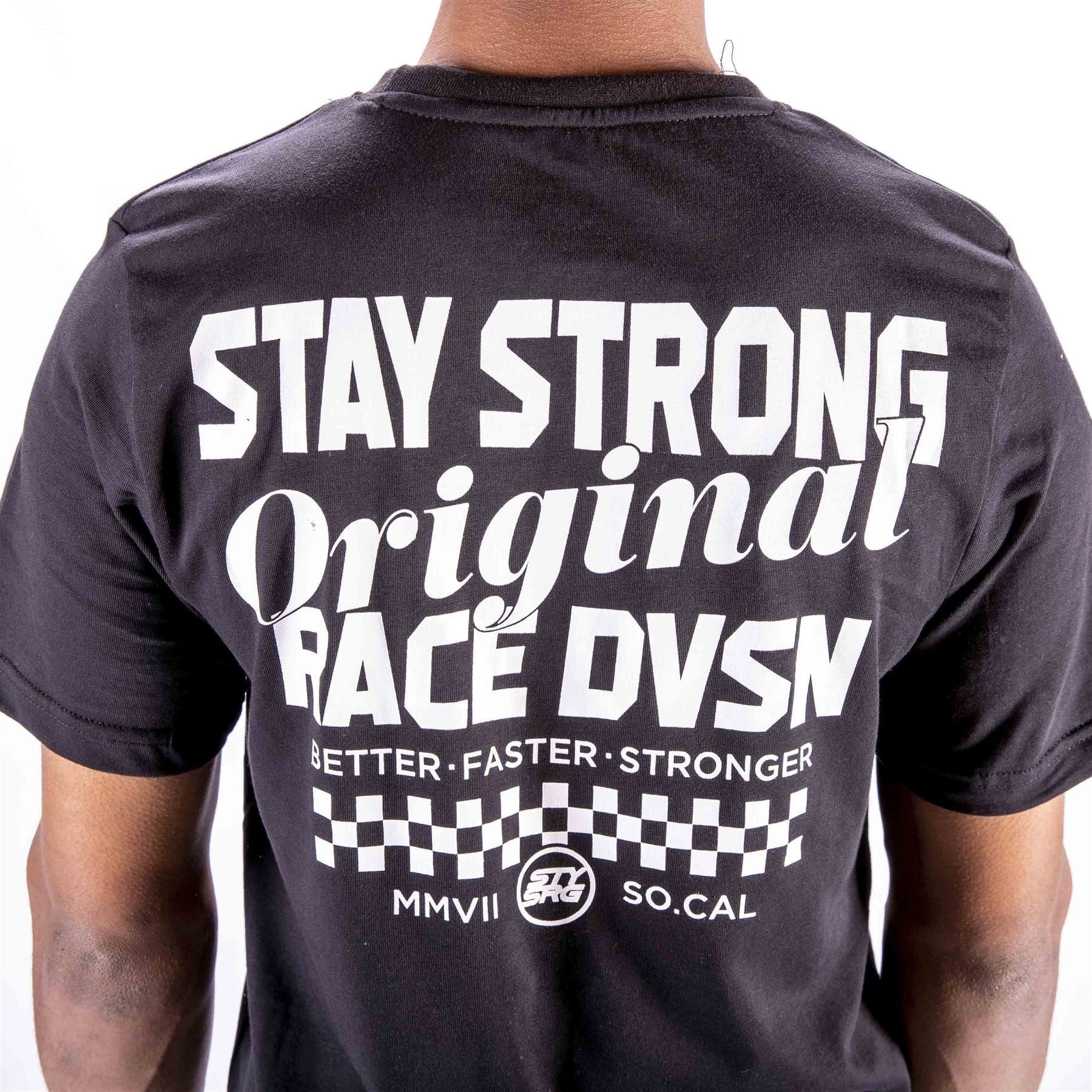  Stay Strong Original Division T-Shirt - Black、mySite、merchandisen