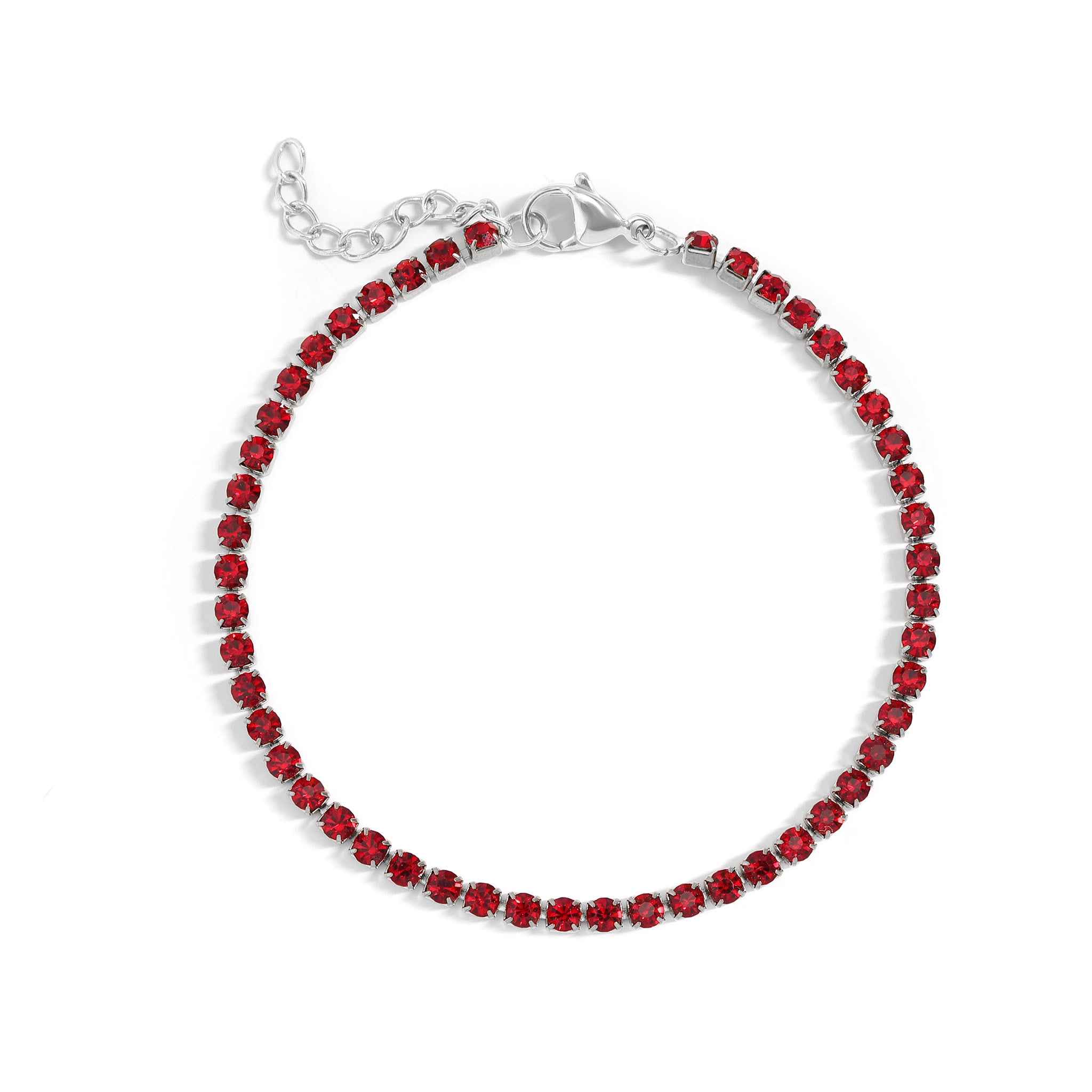 Stainless Steel Birthstone Tennis Bracelet / TBR0007、mySite、dreamappss