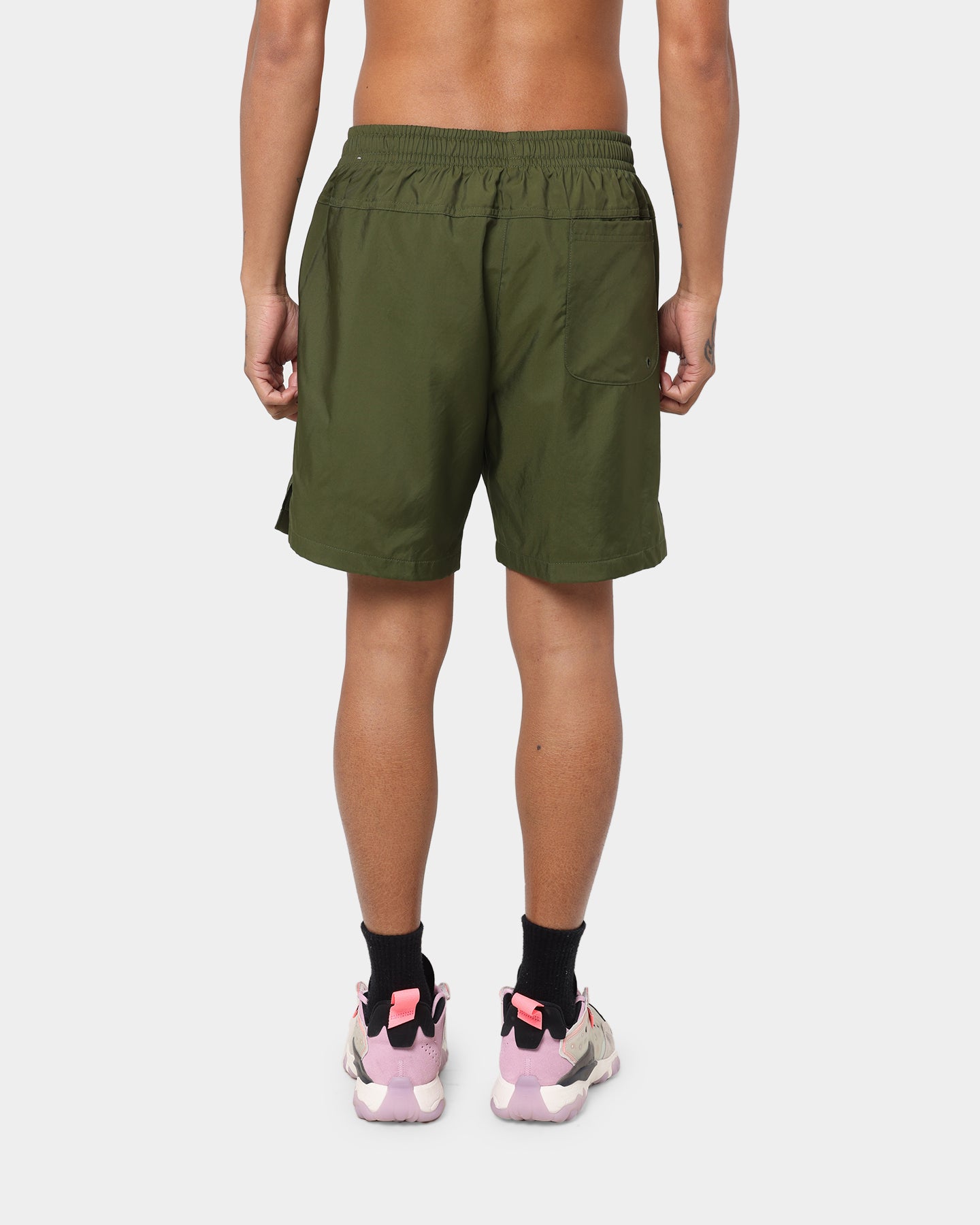 Nike Nike Sportswear Woven Lined Shorts Rough Green/White、mySite、zt4zffjzw