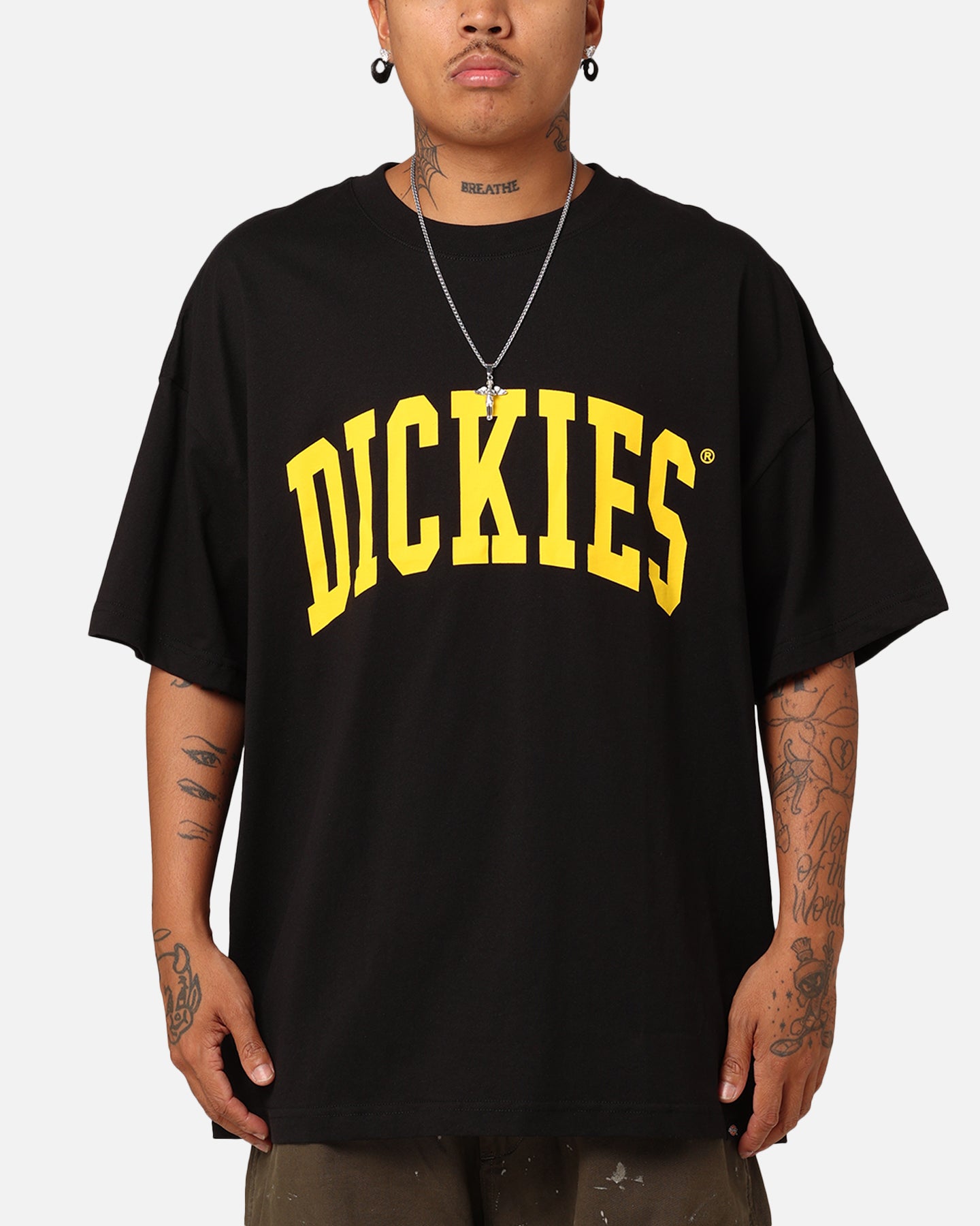 Dickies Arch 330 T-Shirt Black/Orange、mySite、zt4zffjzw