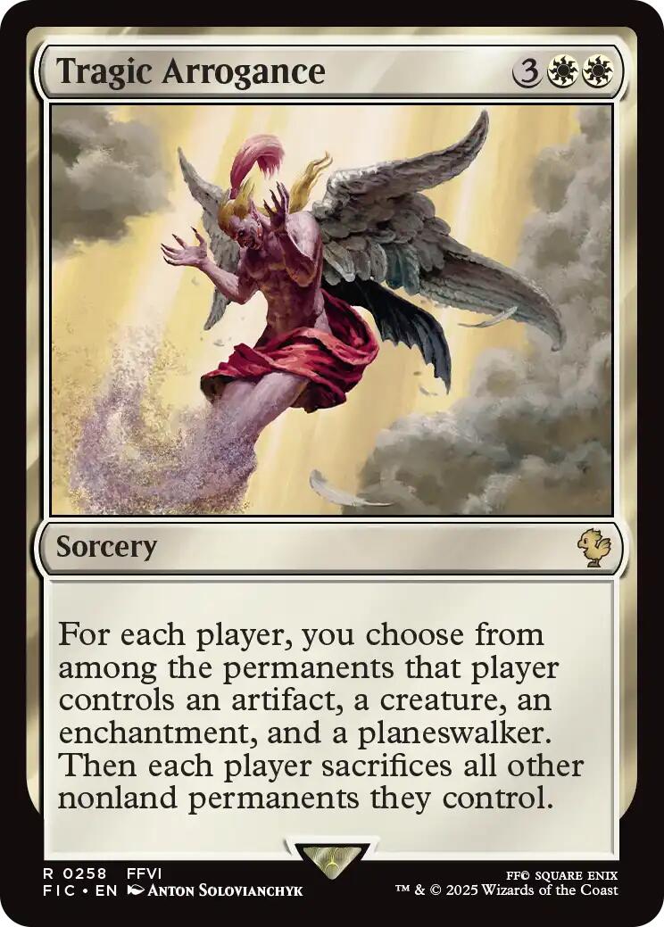 Tragic Arrogance (Surge Foil) FINAL FANTASY Commander、mySite、waistdrama