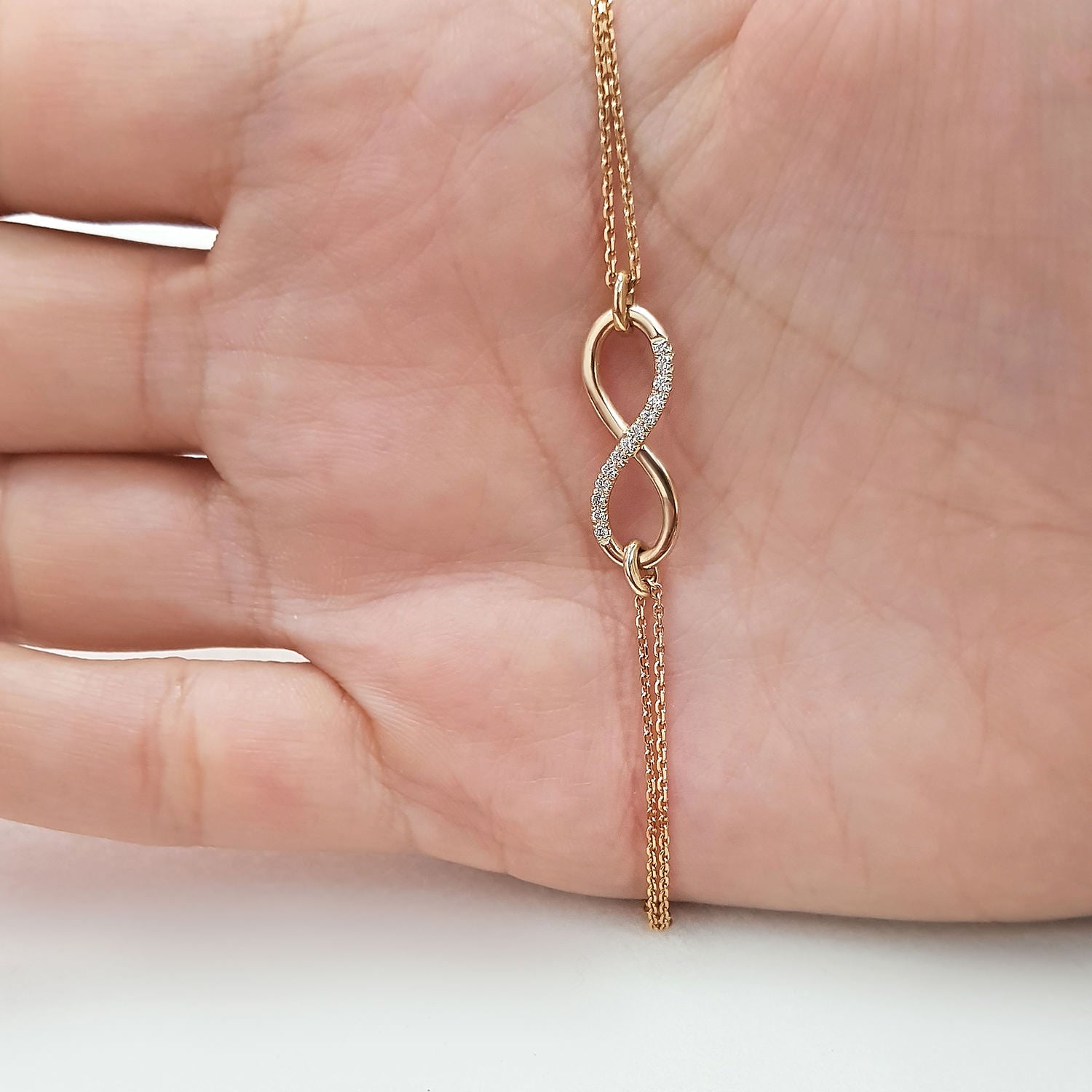 Candice Diamonds Bracelet (0.07 Carat) -18K Yellow Gold、mySite、hinf8tx79