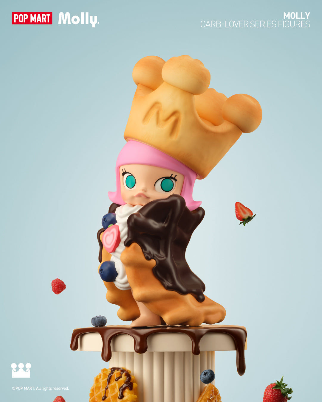 POP MART MOLLY Carb-Lover Series Figures、mySite、greenlandpopulation