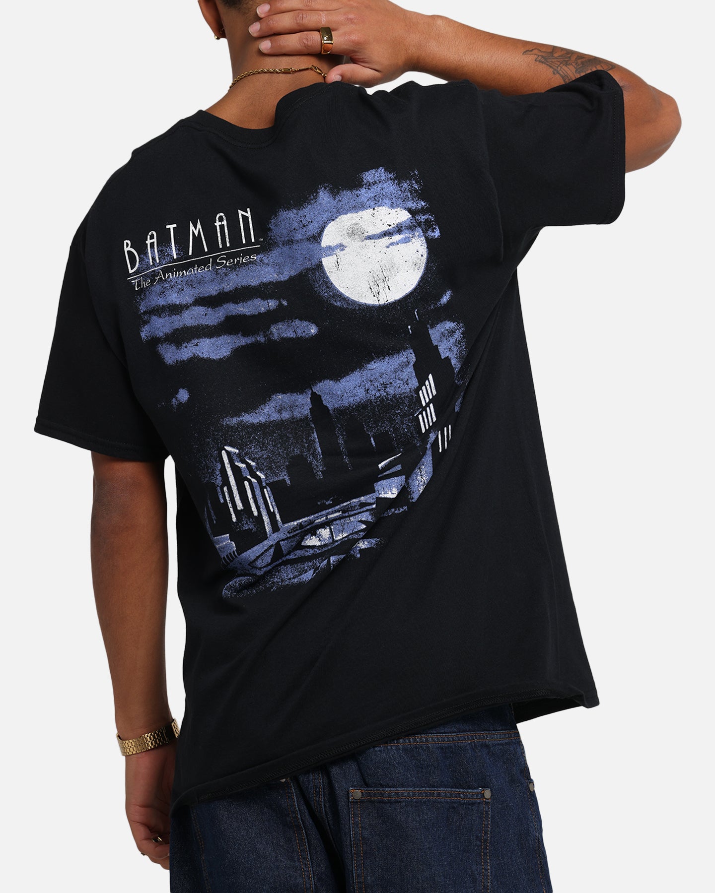 American Thrift X DC Batman The Animated Series T-Shirt Black、mySite、zt4zffjzw