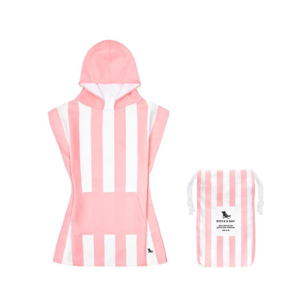  Dock & Bay Kid's Beach Poncho - Malibu Pink、mySite、merchandisen