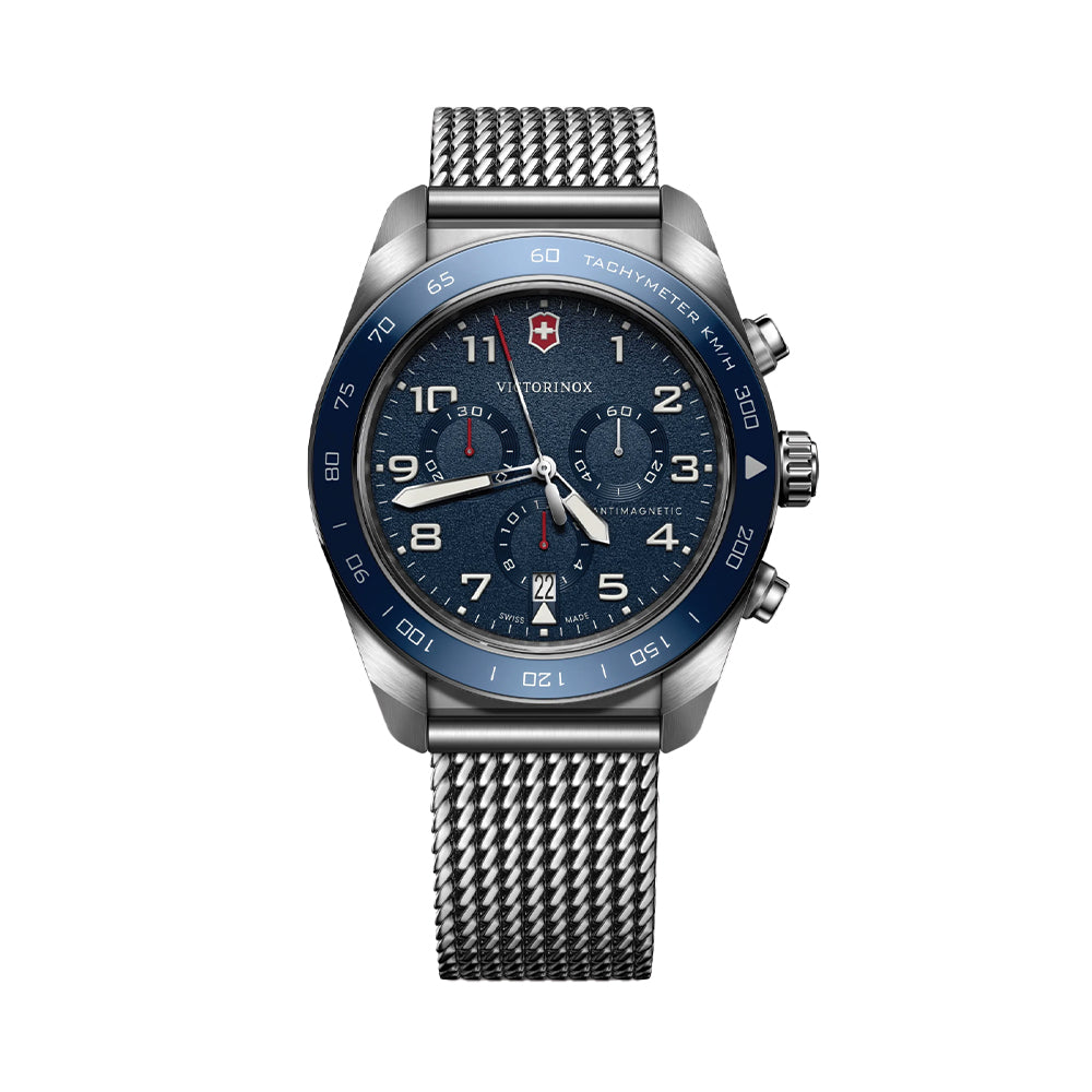 Swiss Army Chrono Quartz 42mm - Blue on Bracelet、mySite、botmansion