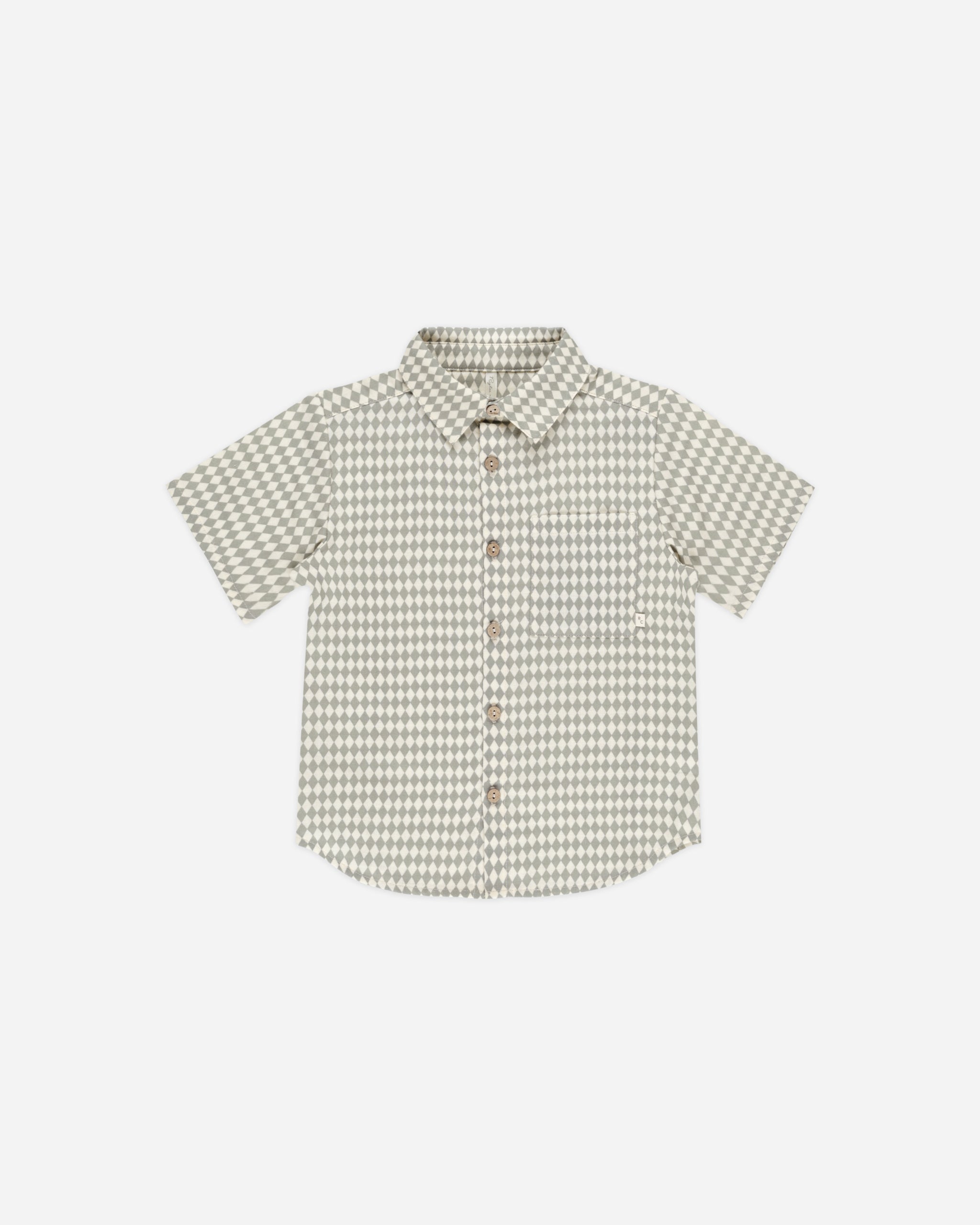  Collared Short Sleeve Shirt || Laurel Diamond、mySite、layawaytickets