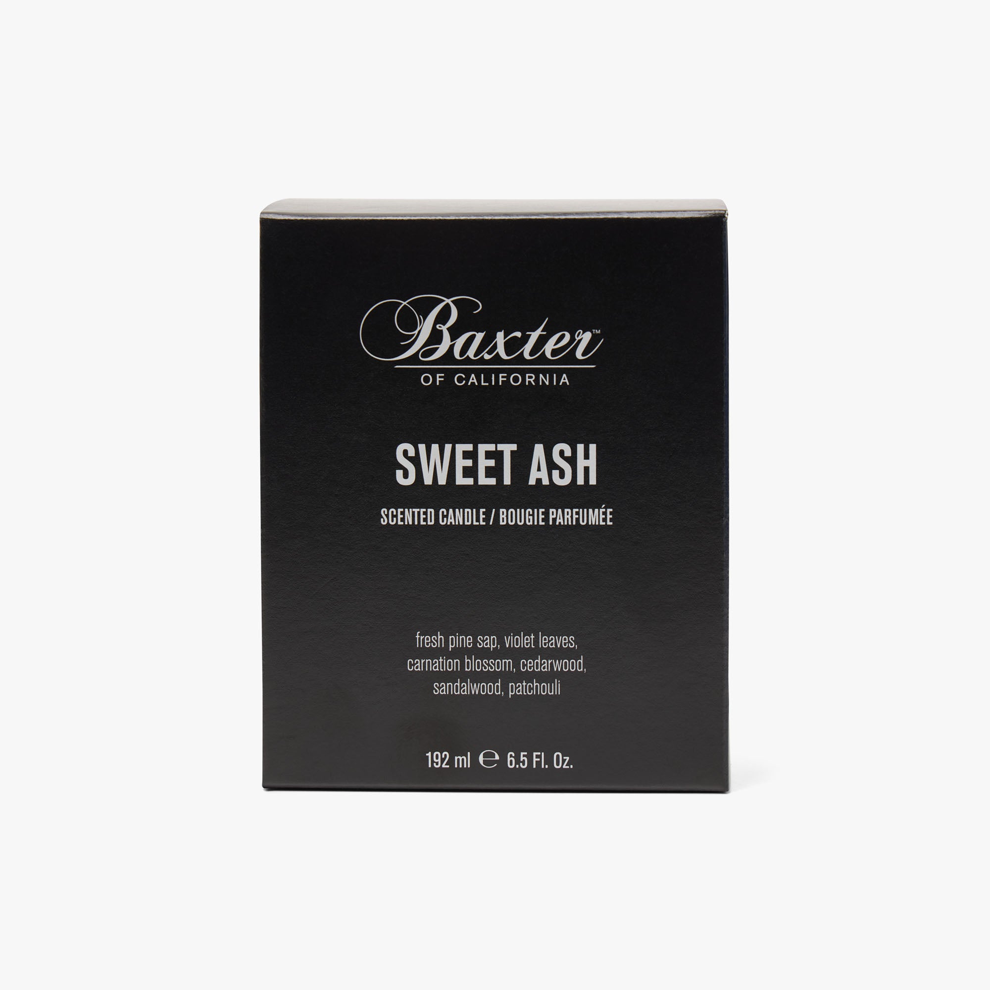  Baxter of California Sweet Ash Candle、mySite、merchandisen