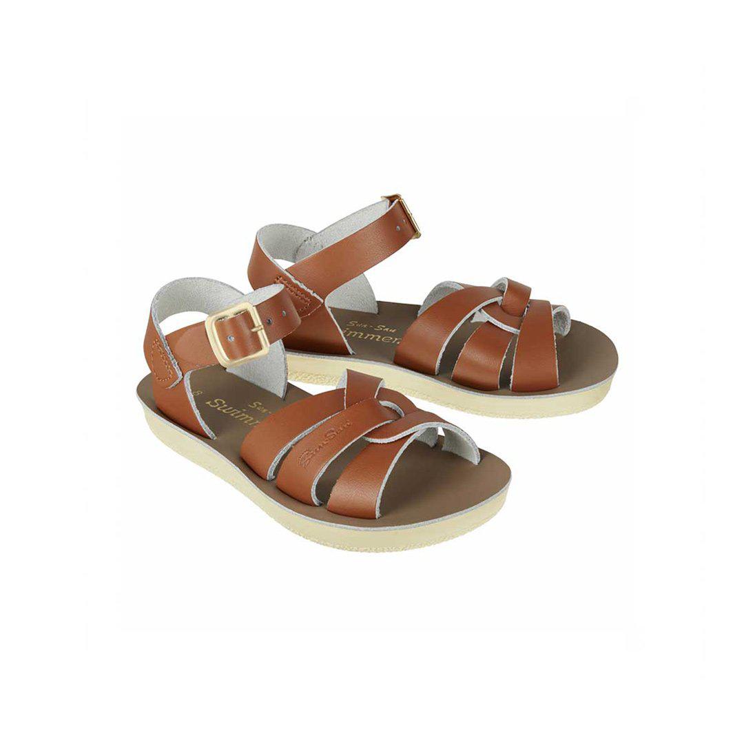  Salt-Water Sun-San Kid's Sandals - Swimmer - Tan、mySite、merchandisen