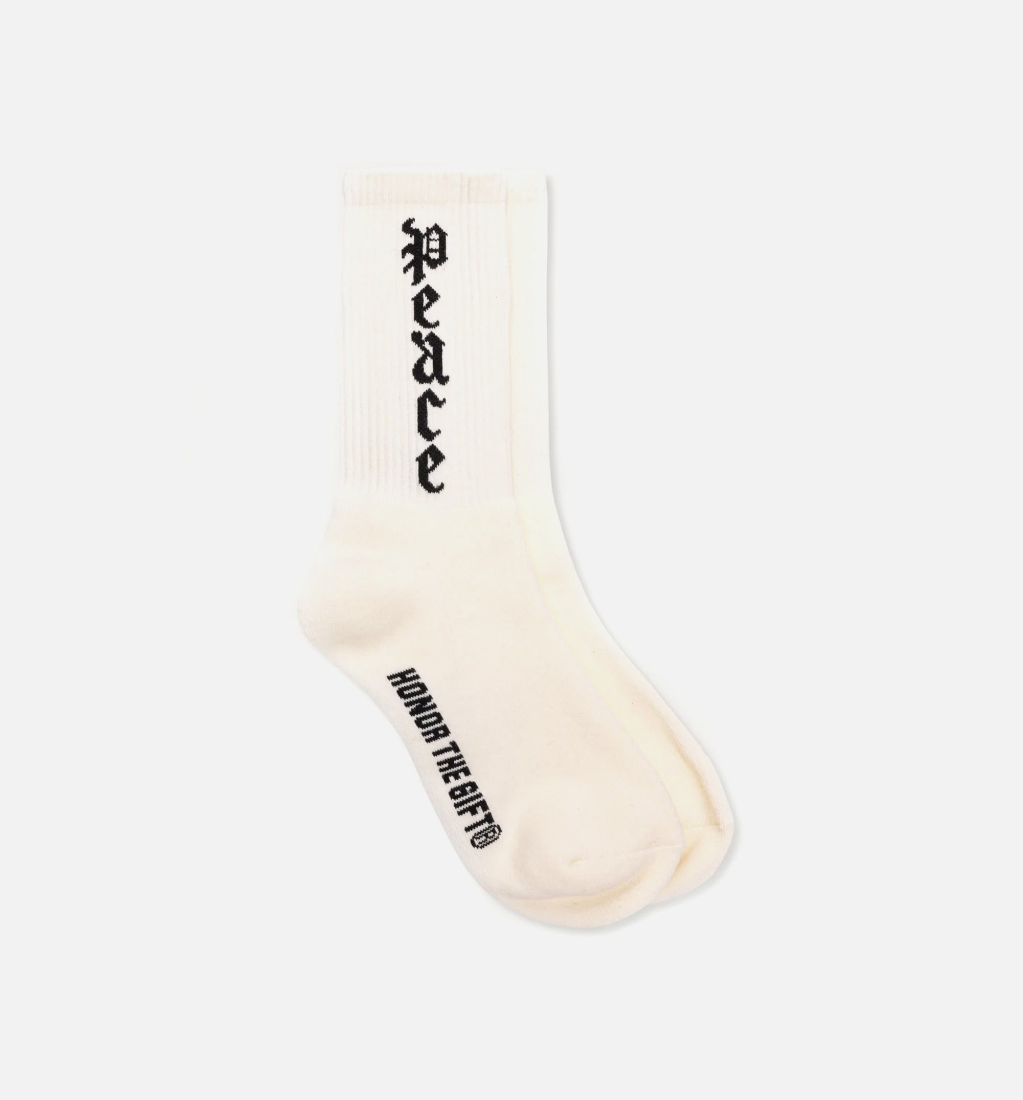 Peace Mens Socks - White、mySite、dreamappss
