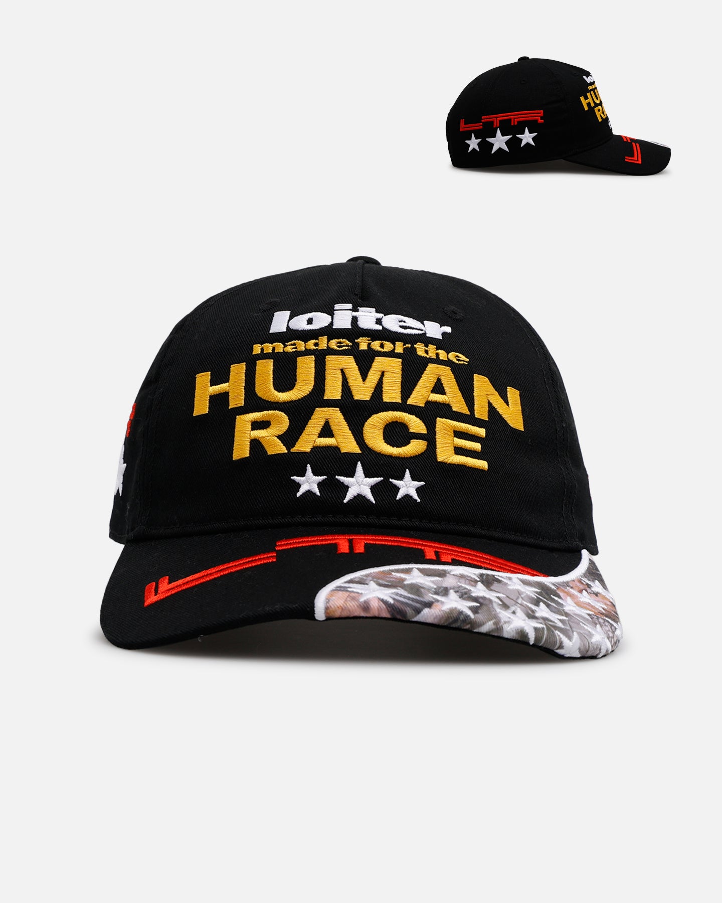 Loiter Neo Military Snapback Hat Black、mySite、zt4zffjzw