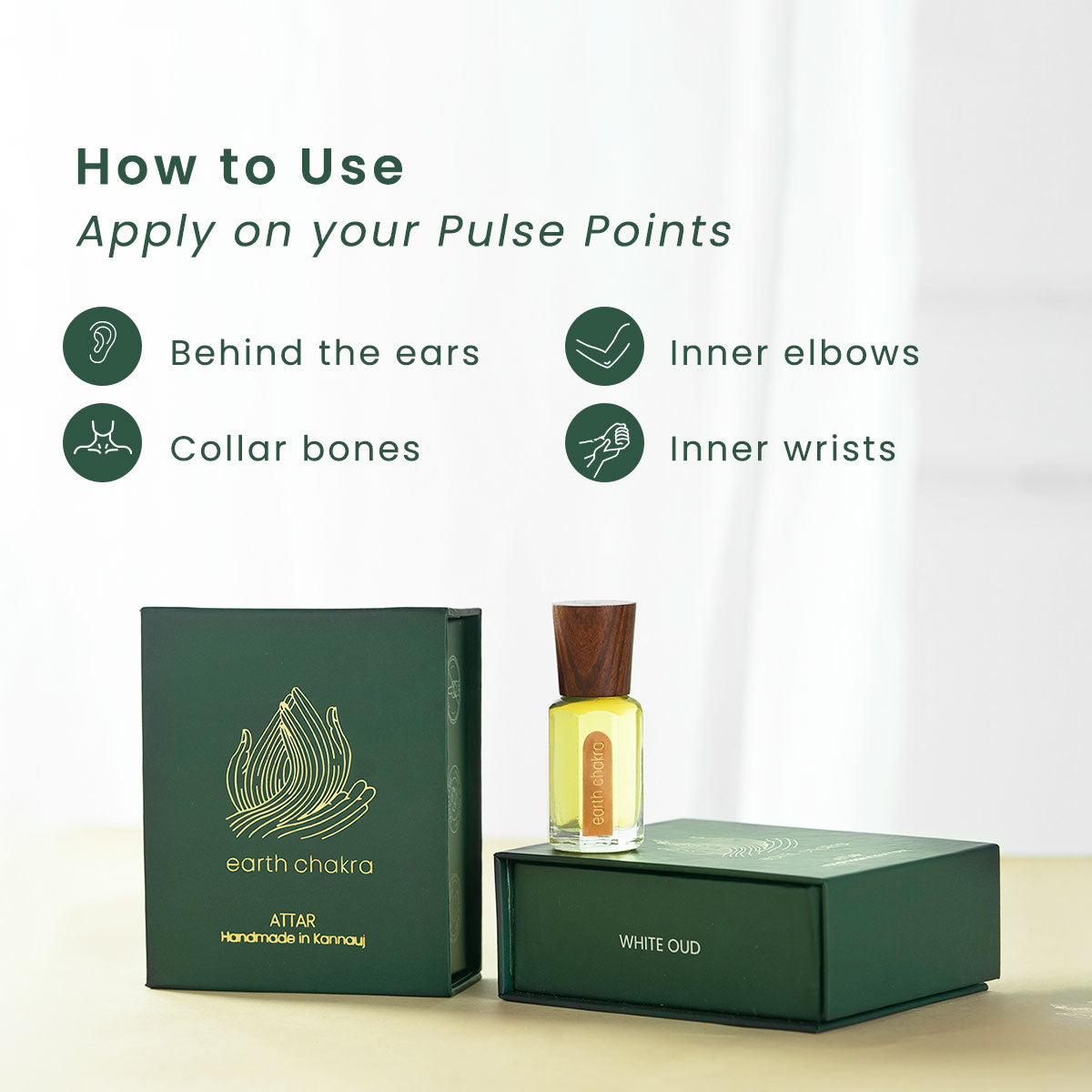 White Oud Attar | 12 ml | Long-lasting | Roll On - Freebie、mySite、camillekostekn