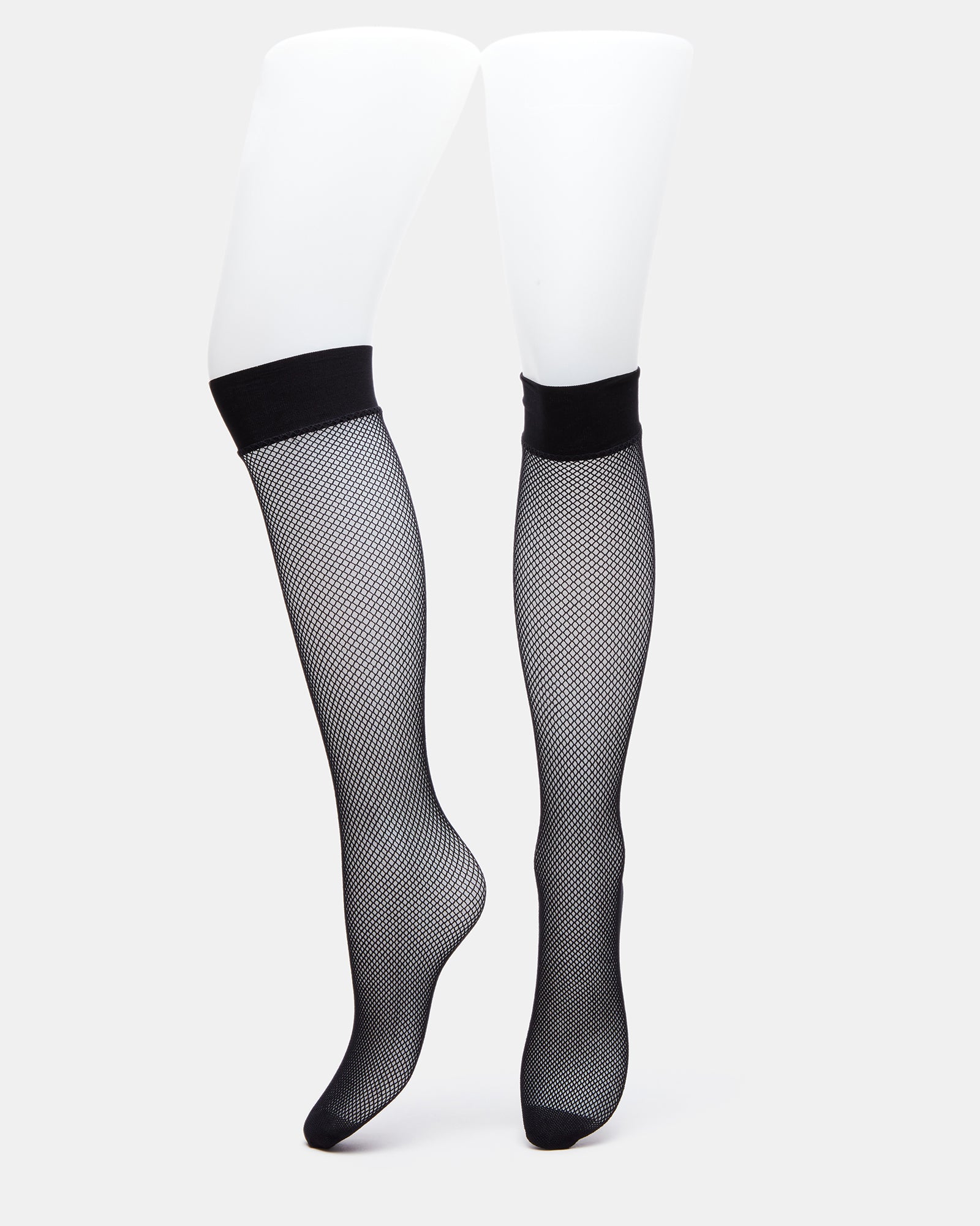 FISHNET KNEE HIGH SOCKS BLACK、mySite、gtrtttuynbv