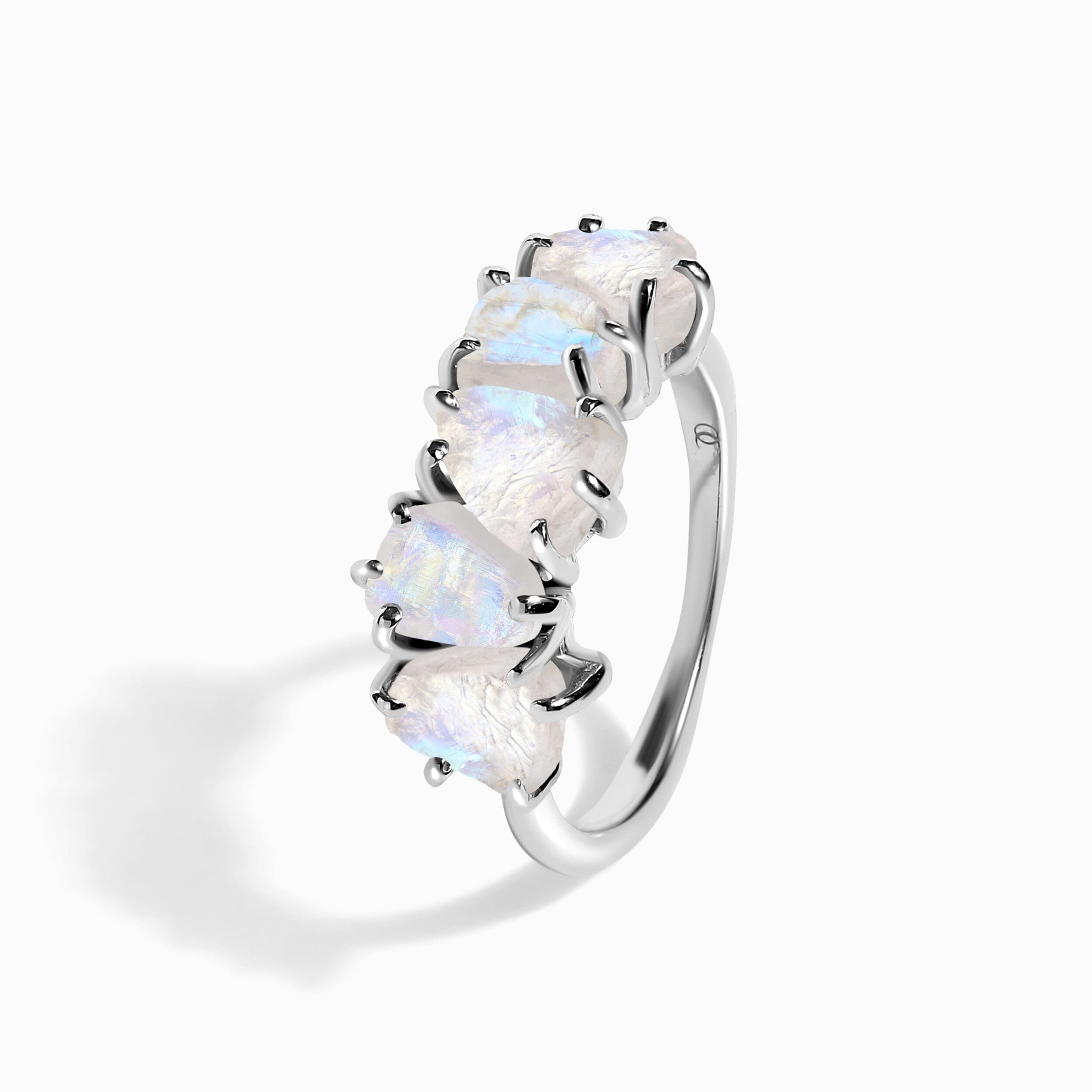 Raw Crystal Ring - Luminous Moonstone、mySite、hinf8tx79
