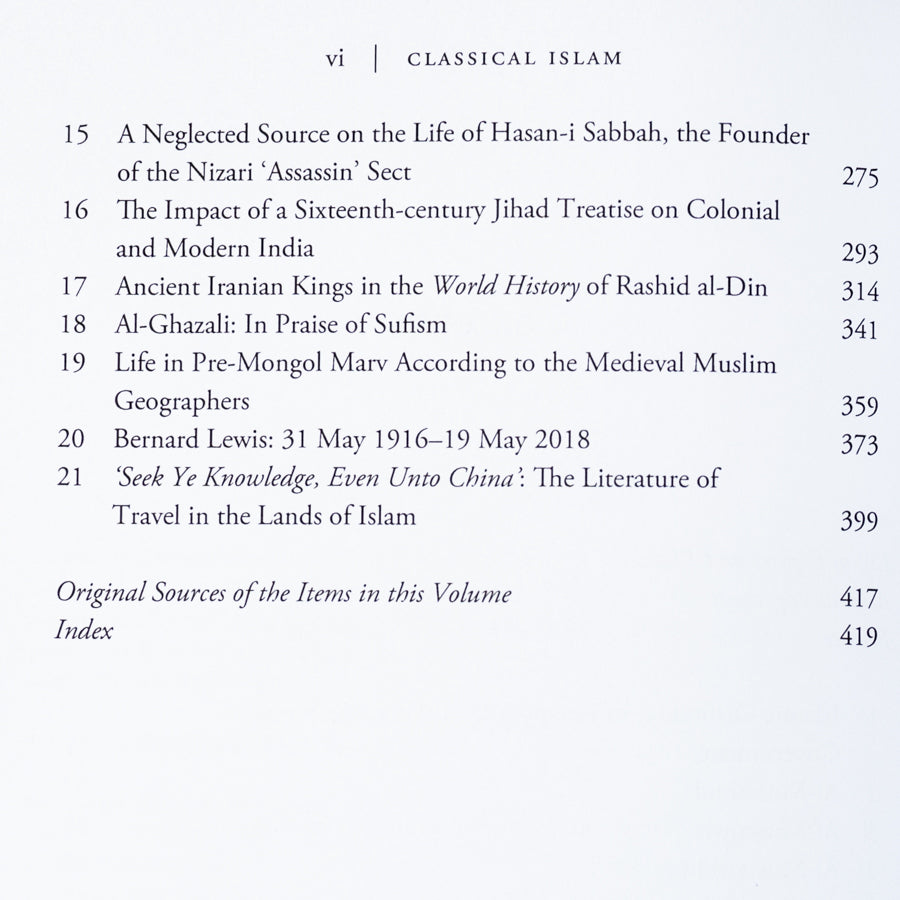 Classical Islam: Collected Papers、mySite、topwebapps