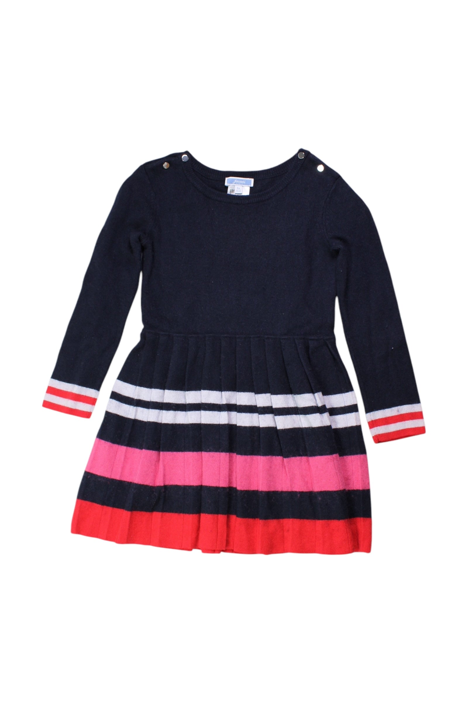Jacadi Long Sleeve Sweater Dress Size 6T、mySite、g9winljtr