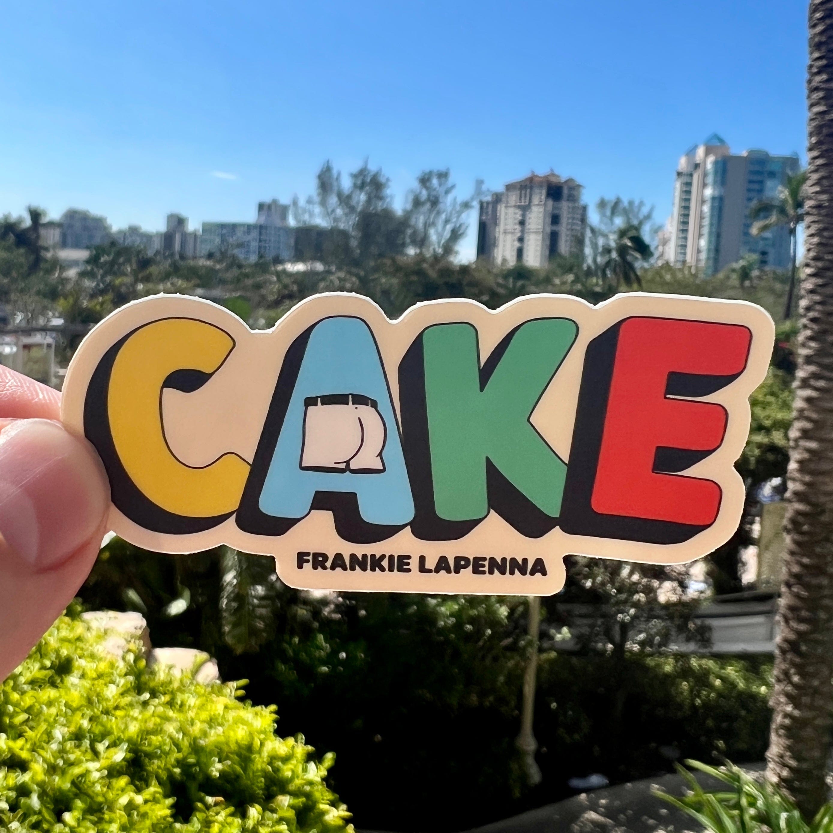  Cake Frankie Lapenna Sticker、mySite、elrpsem3k