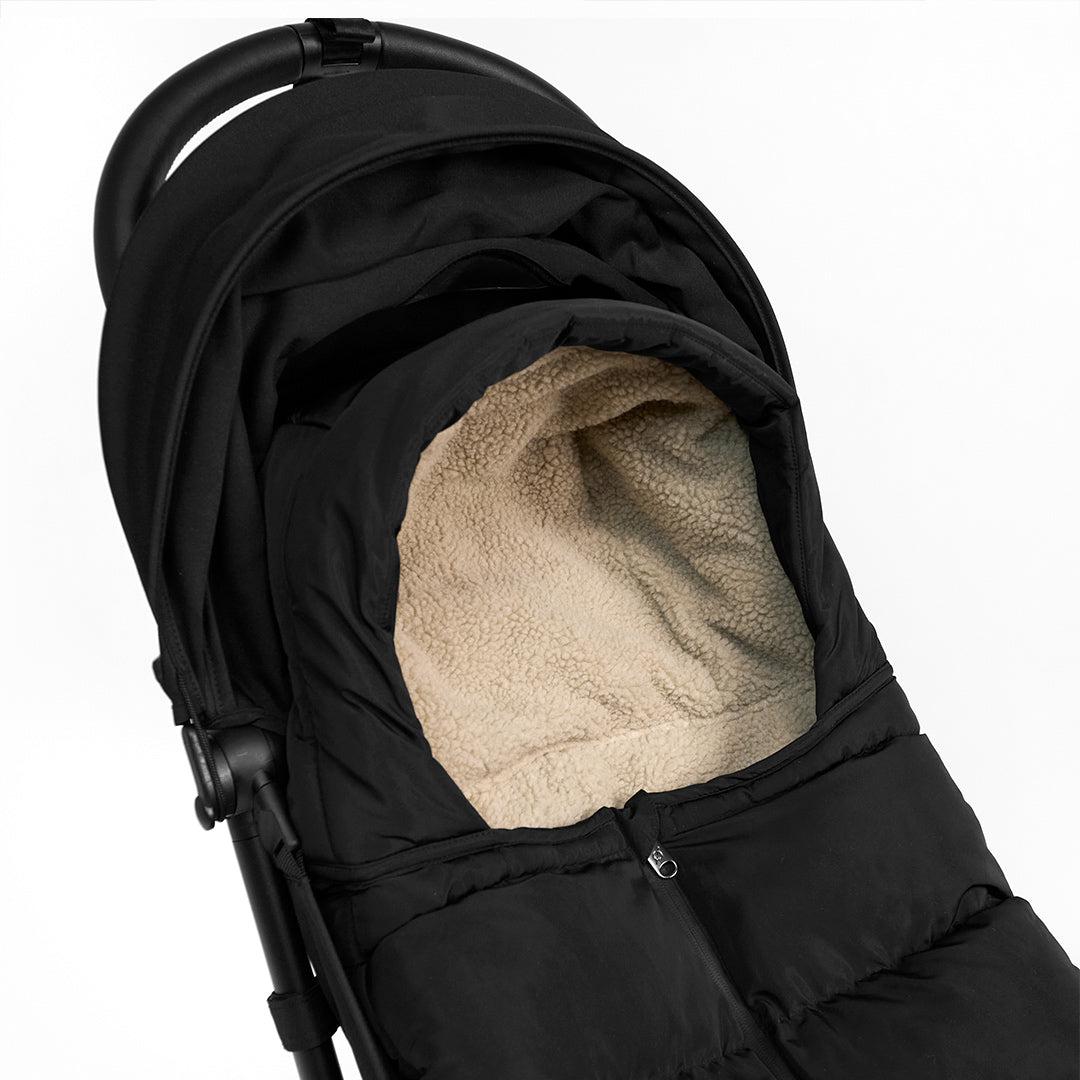  Finnson Alma Eco Universal Pram Footmuff - Black、mySite、merchandisen