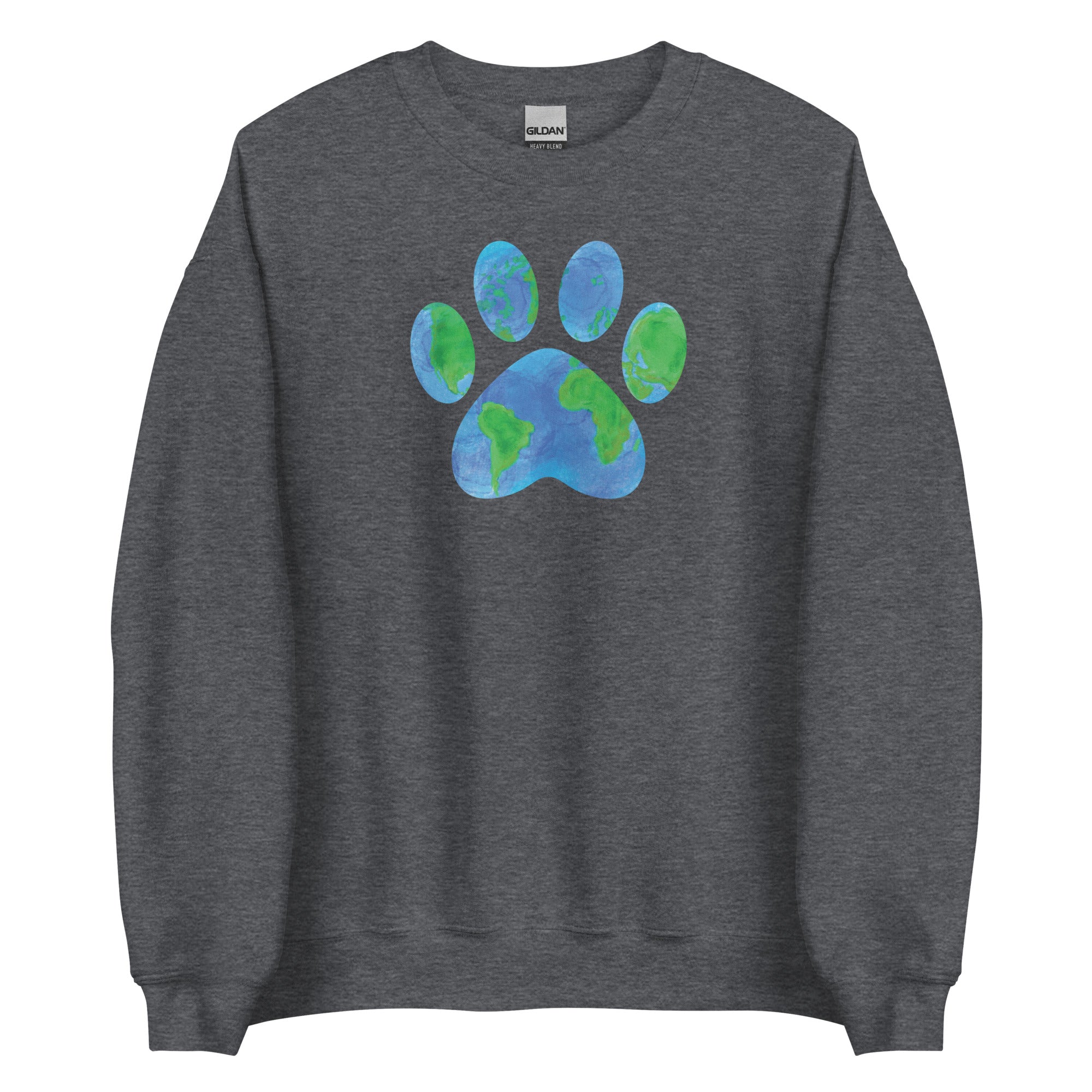 Earth Paw Crewneck Sweatshirt、mySite、camillekostekn