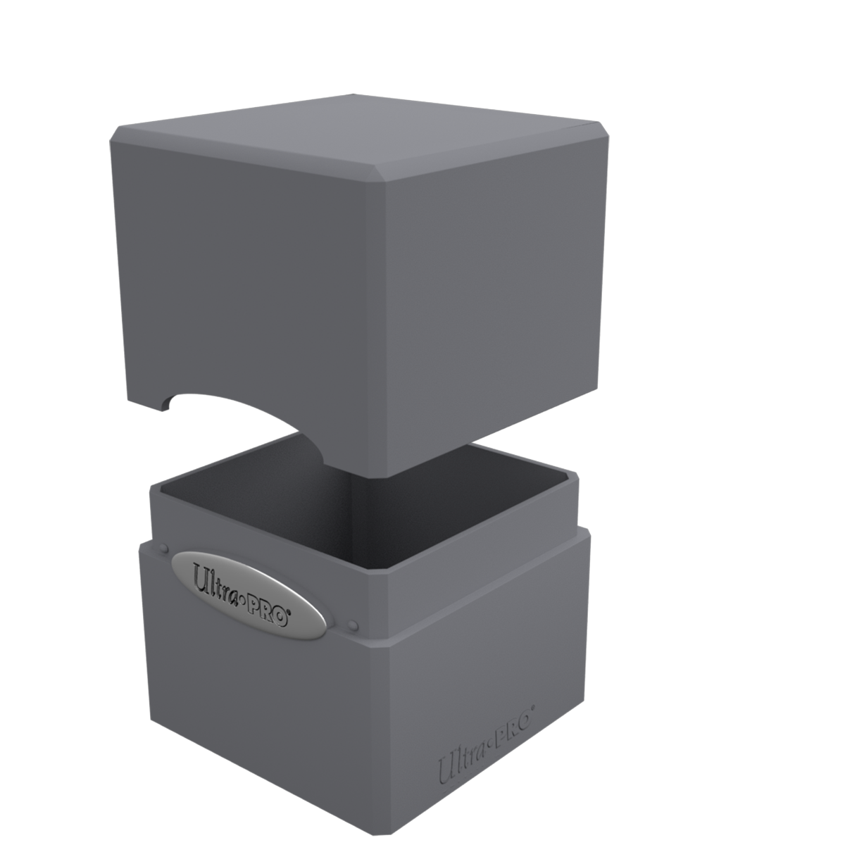 Ultra PRO Satin Cube Deck Box - Smoke Grey、mySite、waistdrama