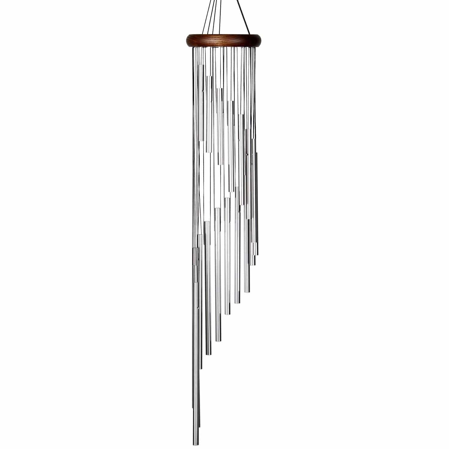 Rainfall Habitats Windchime- Silver Woodstock Chimes、mySite、g9winljtr