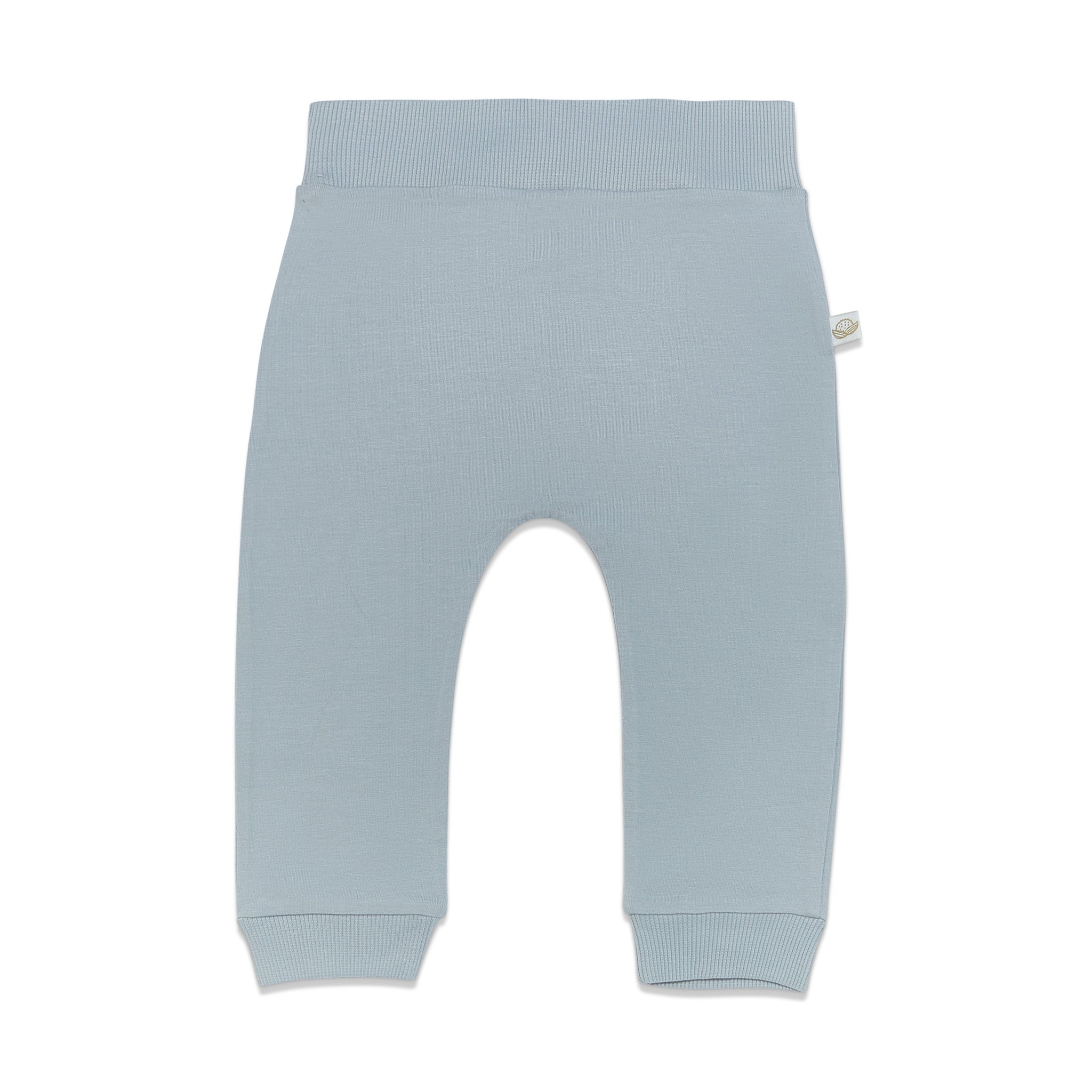 RETIRED - Organic Long Sleeve Bunny Pant Set - Pearl Blue、mySite、g9winljtr
