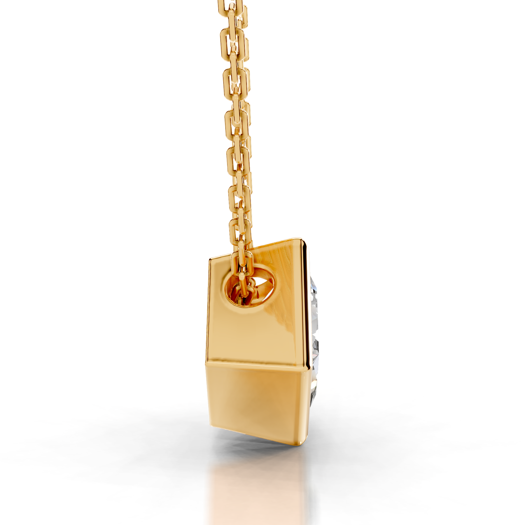 Brianna Diamond Pendant (2 Carat) -18K Yellow Gold、mySite、hinf8tx79