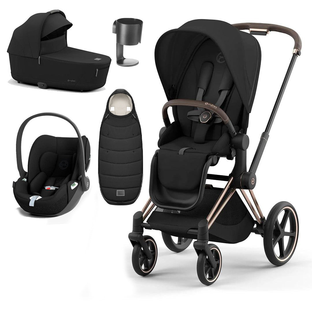  CYBEX Priam Cloud T Ultimate Travel System - Sepia Black、mySite、merchandisen