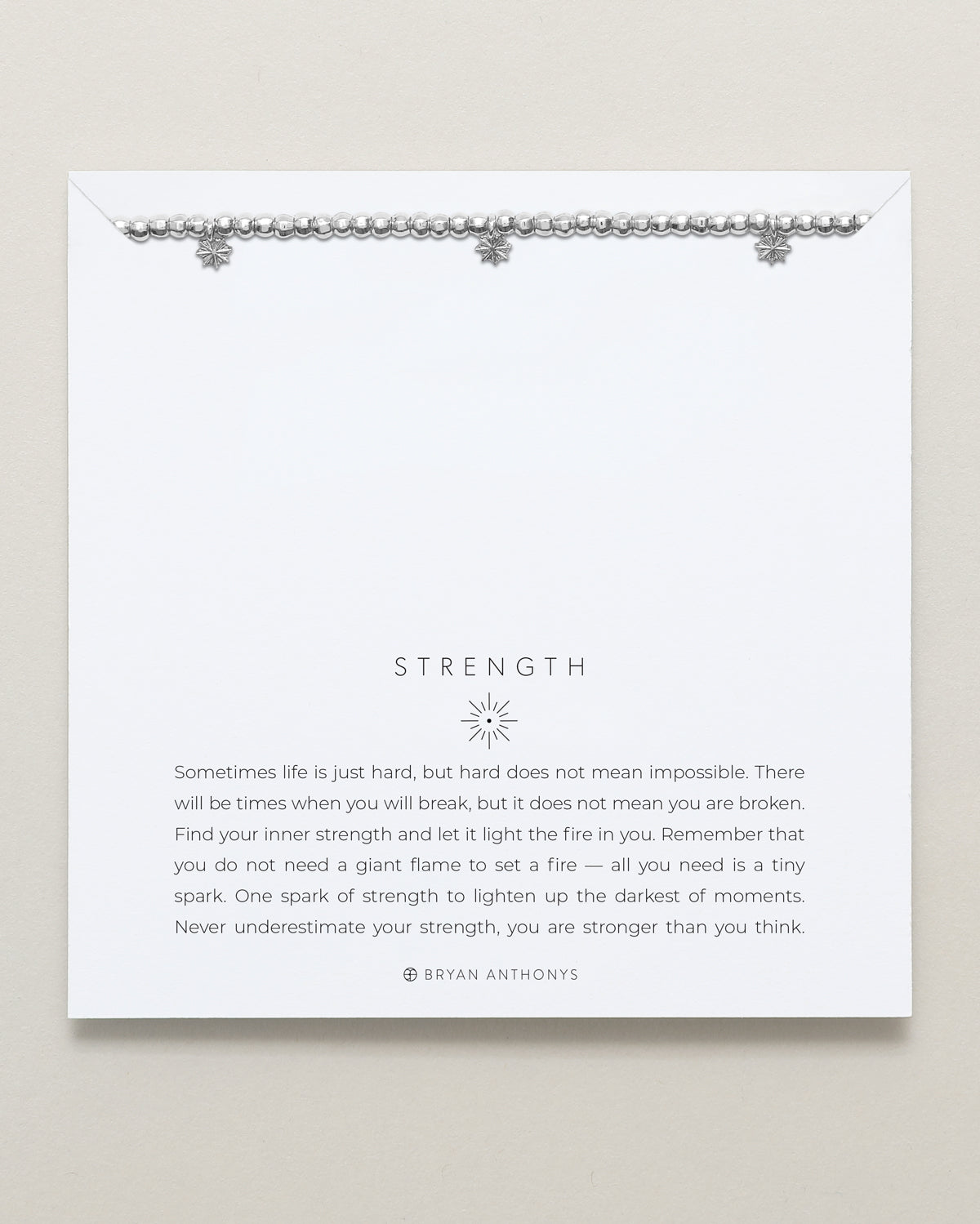 Strength Beaded Icon Bracelet、mySite、hinf8tx79