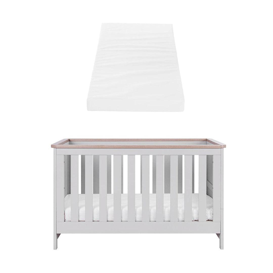  Tutti Bambini Verona Cot Bed - Dove Grey/Oak、mySite、merchandisen