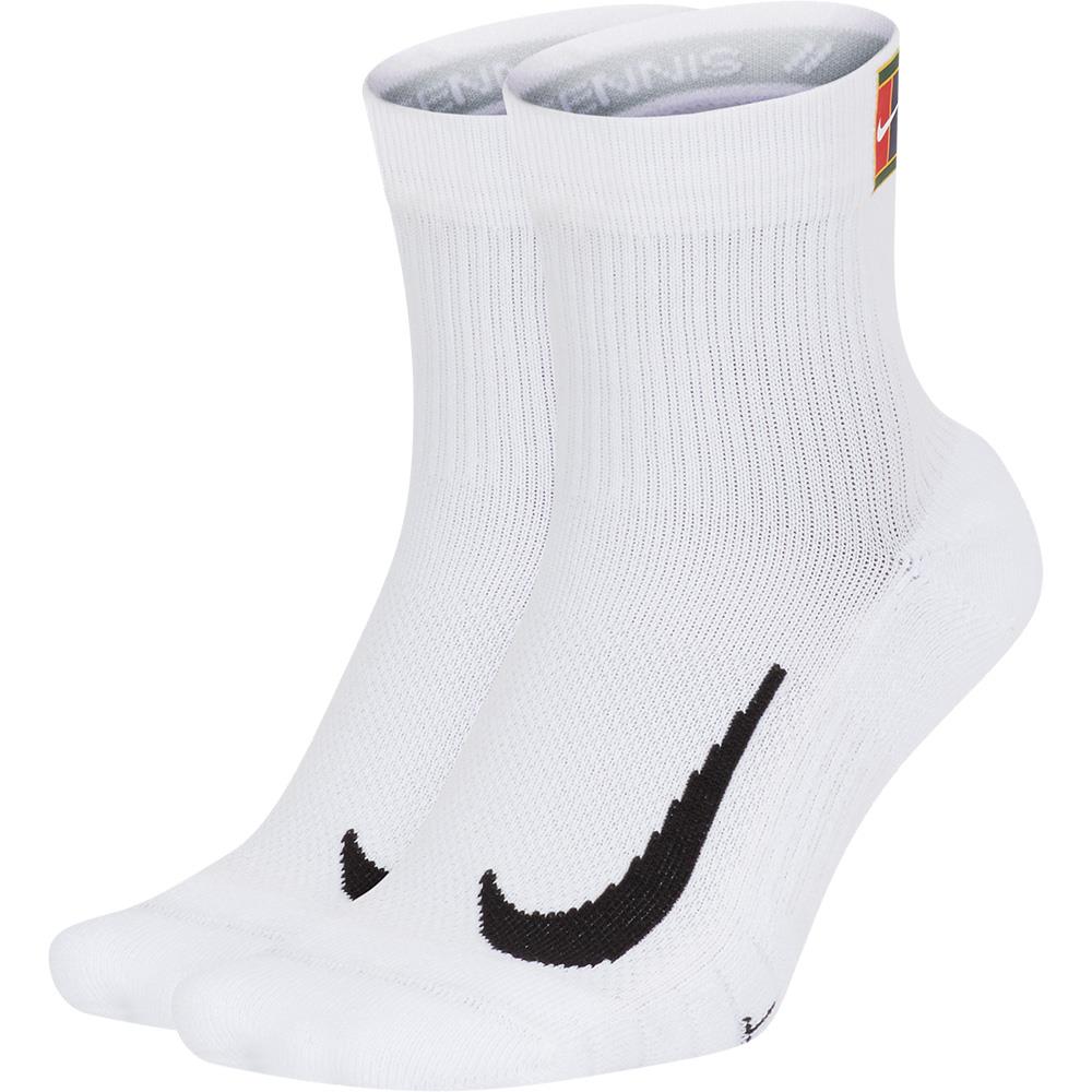 Nike Multiplier Max Ankle 2 Pack Socks - White、mySite、neckold