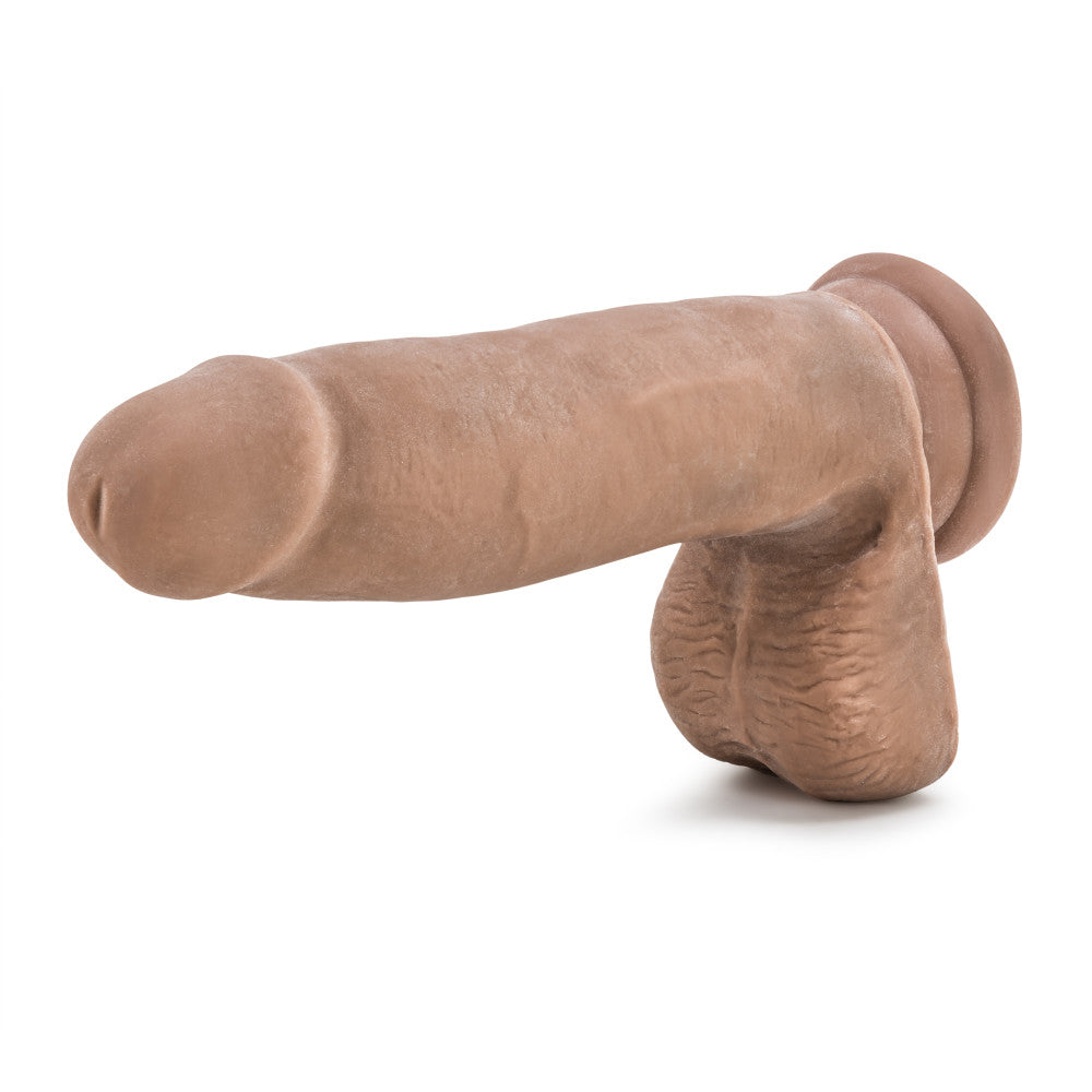Au Naturel By Blush® | Realistic Latin 7-Inch Long Dildo With Balls & Suction Cup Base、mySite、bottomscart