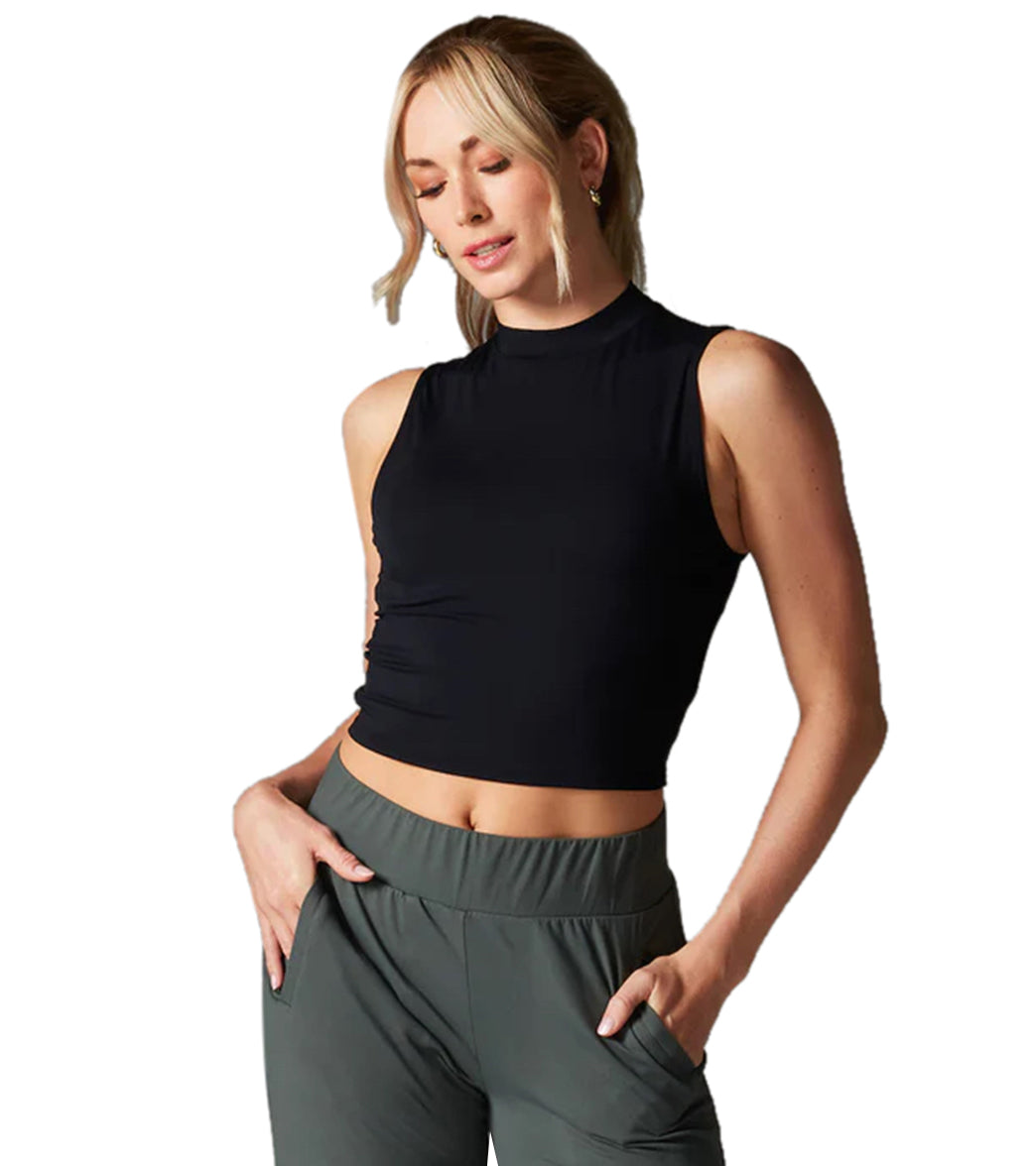 Tavi Mock Neck Tank、mySite、noshort