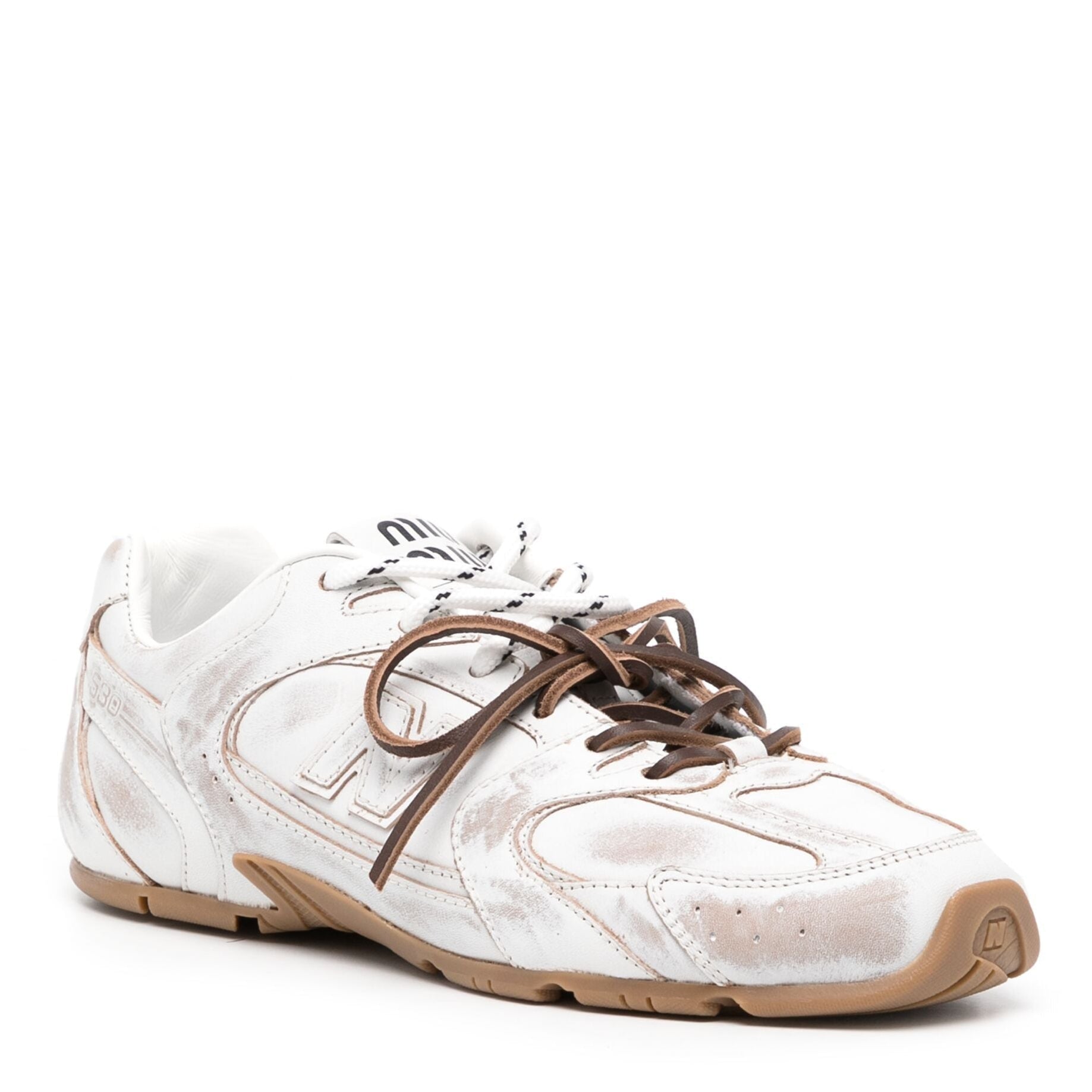 Miu Miu x New Balance 530 SL Leather Trainers、mySite、garminoutage.com