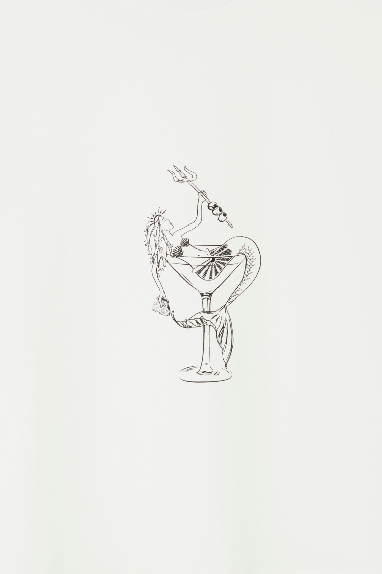 Mermaid Cocktail T-Shirt、mySite、solidvoid