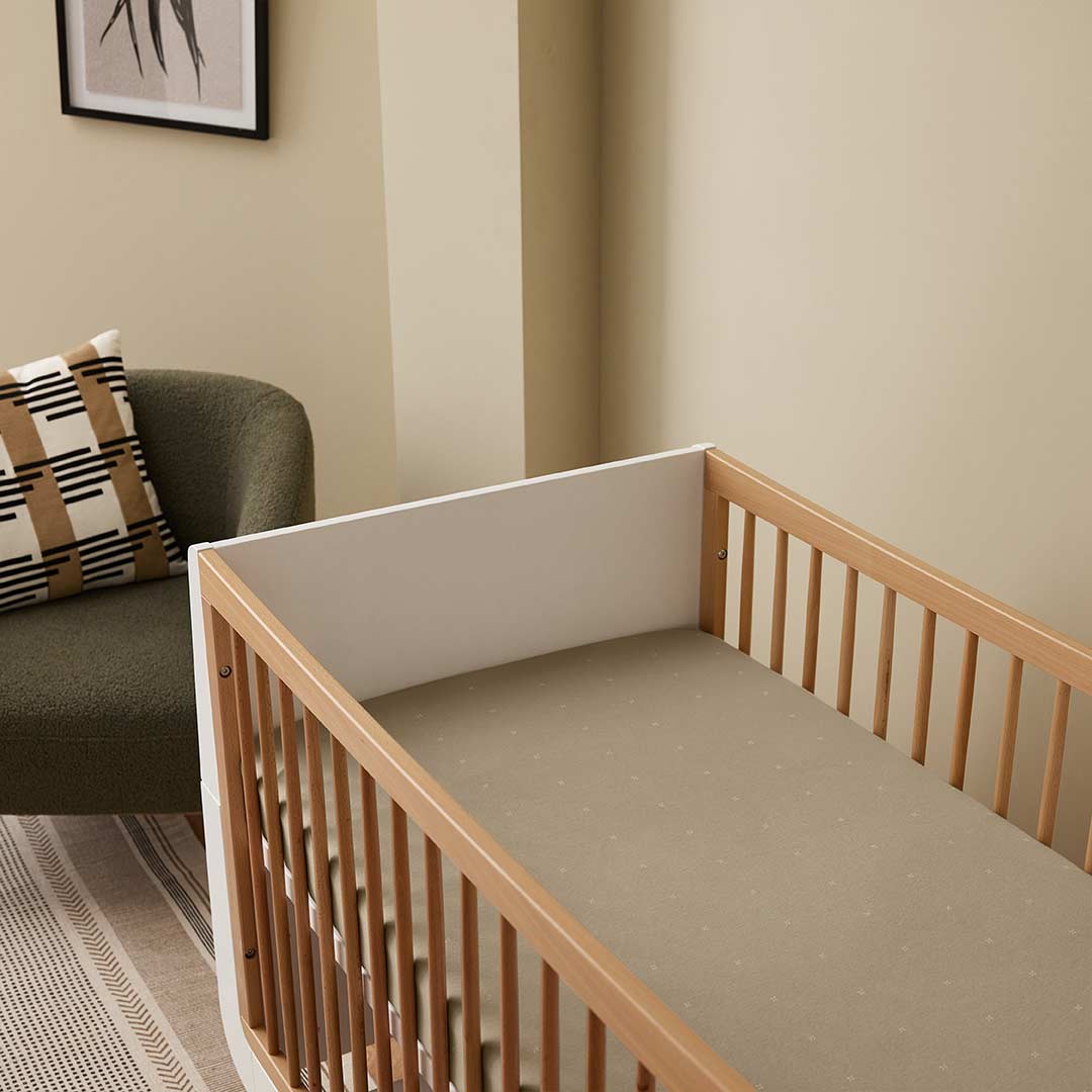  Snuz Twin Pack Cot Bed Sheets - Sage Cross、mySite、merchandisen