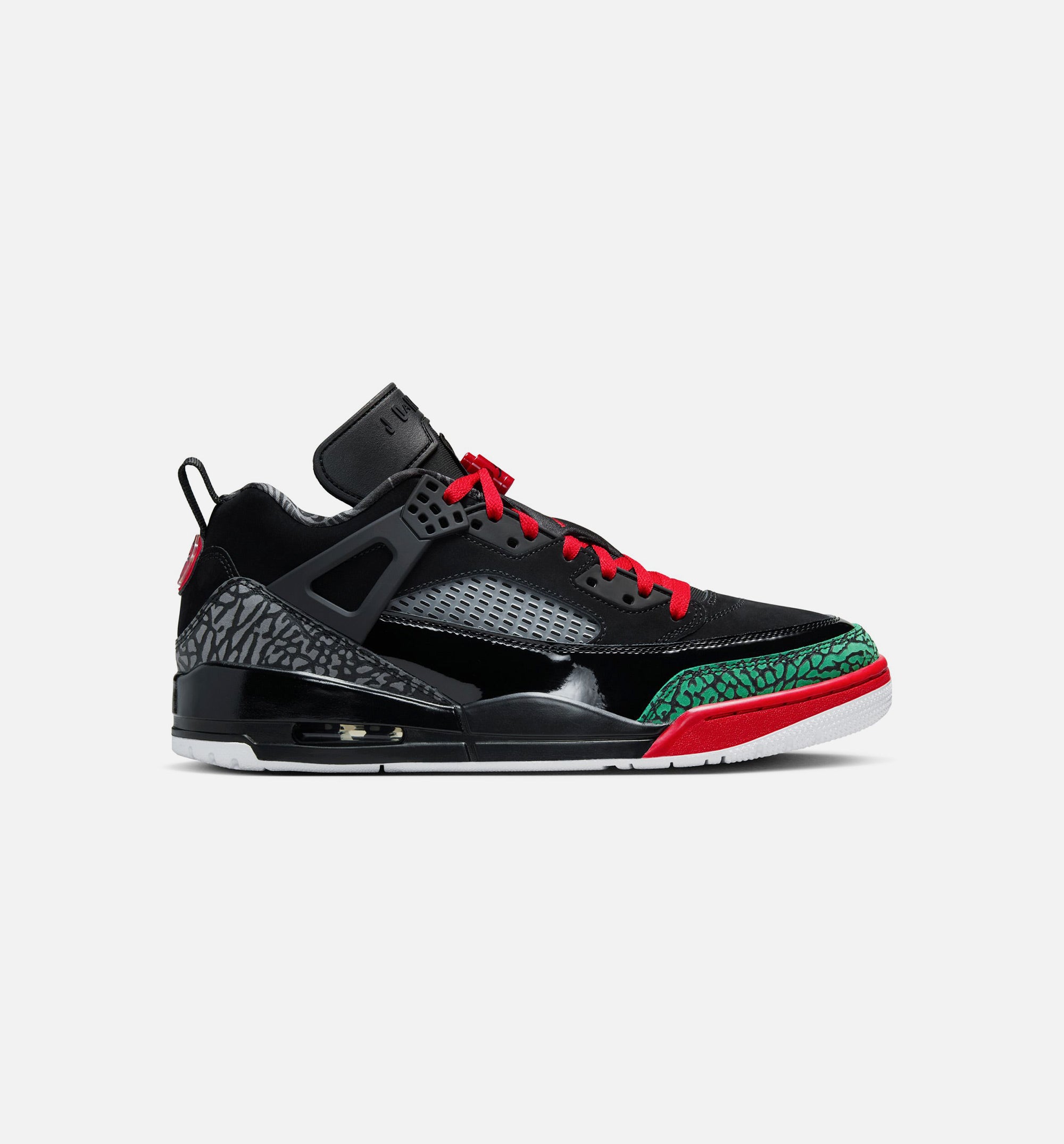 Spizike Low Mens Lifestyle Shoe - Black/Classic Green/White/Varsity Red、mySite、dreamappss