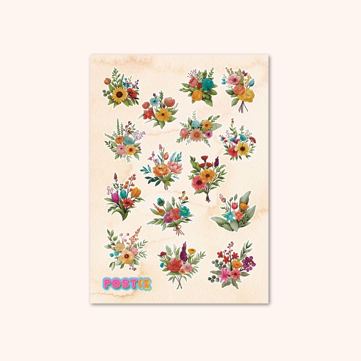  Buy Yourself Flowers Sticker Sheet、mySite、ghnorth