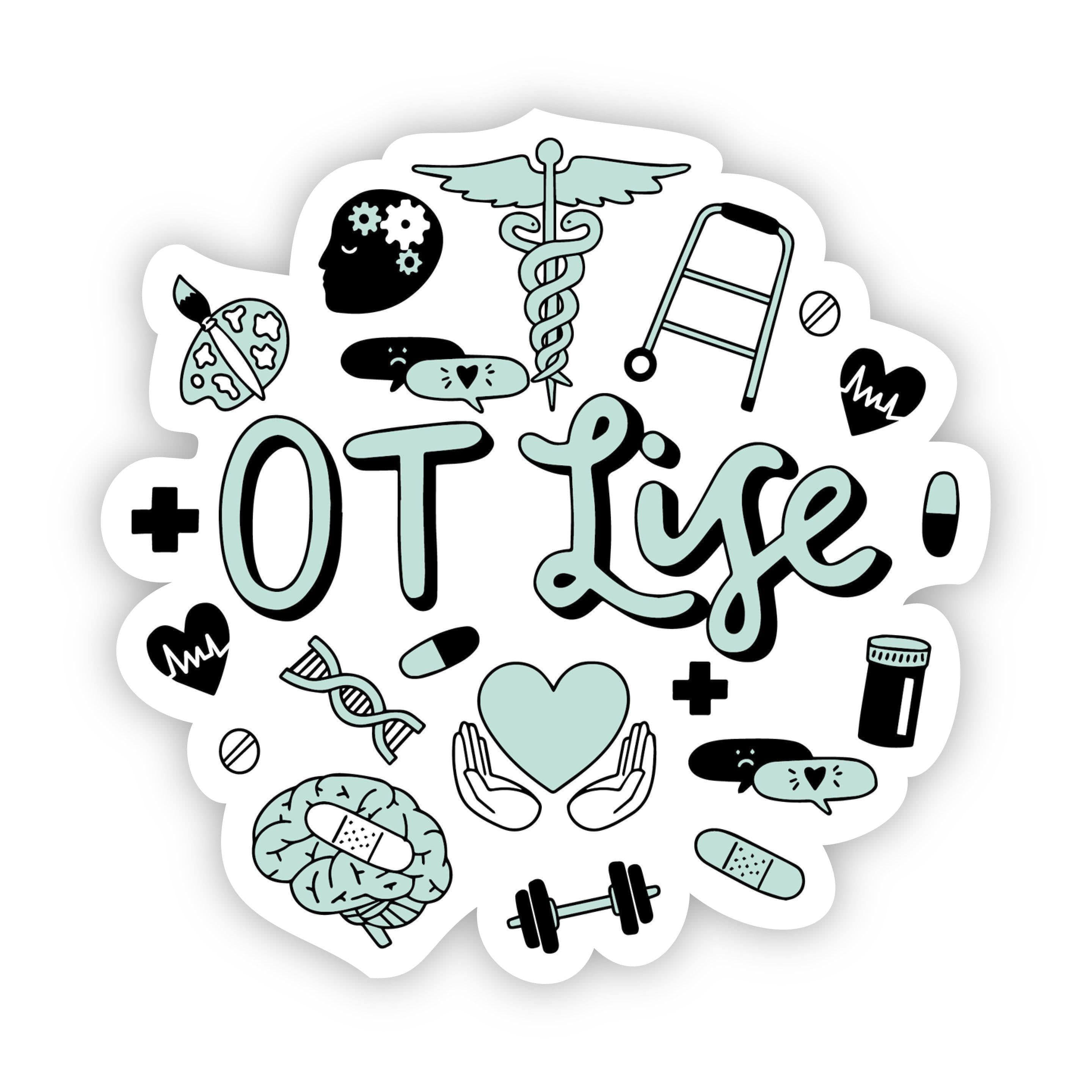  OT Life Green Sticker、mySite、elrpsem3k